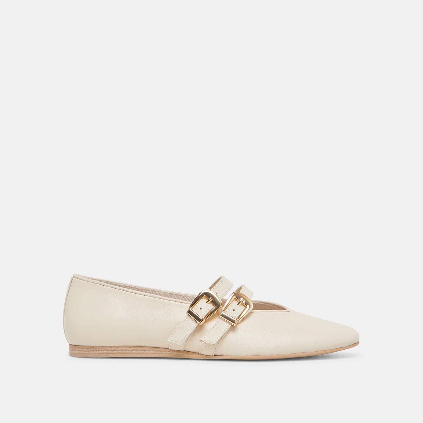 BAYLEE WIDE BALLET FLATS IVORY LEATHER
 – Dolce Vita Dolce Vita Sale