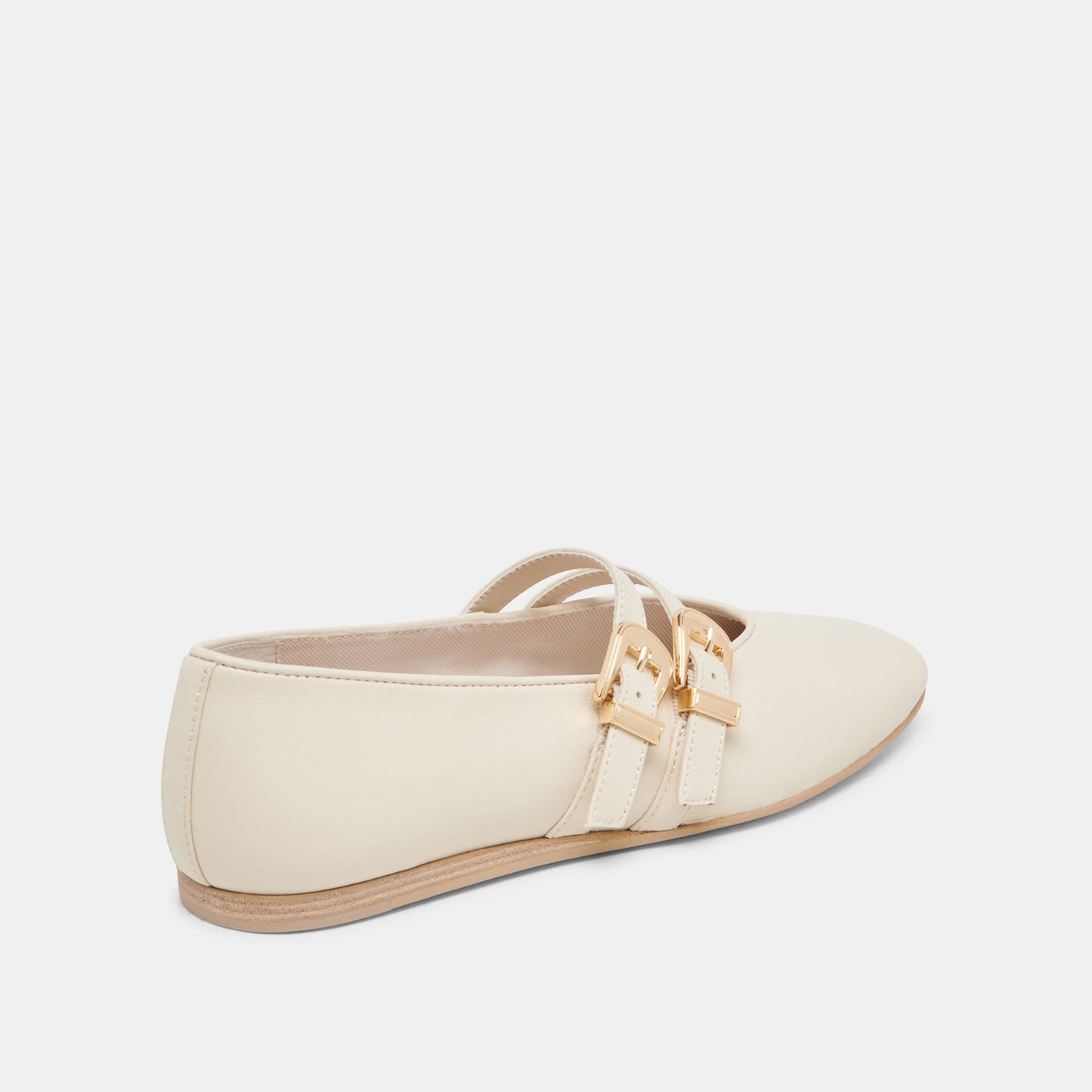 BAYLEE WIDE BALLET FLATS IVORY LEATHER
 – Dolce Vita Dolce Vita Sale