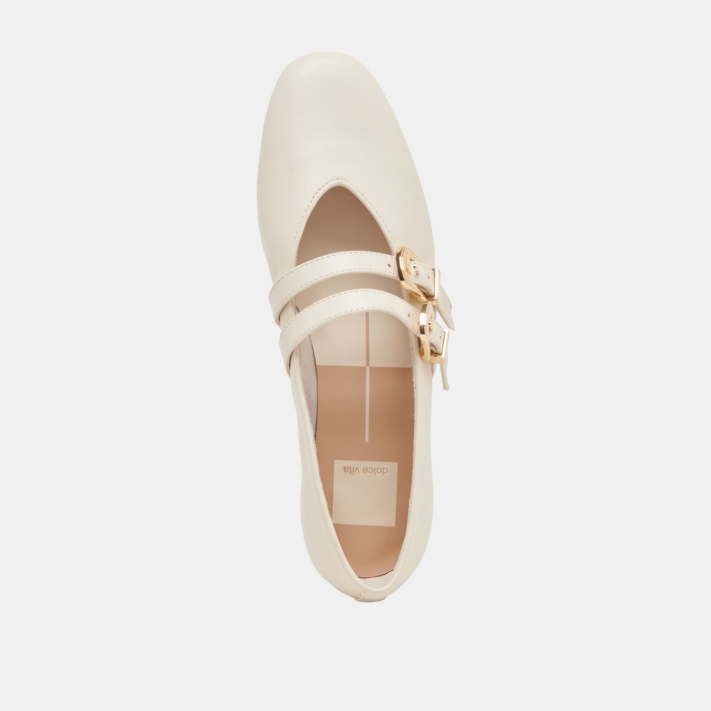 BAYLEE WIDE BALLET FLATS IVORY LEATHER
 – Dolce Vita Dolce Vita Sale