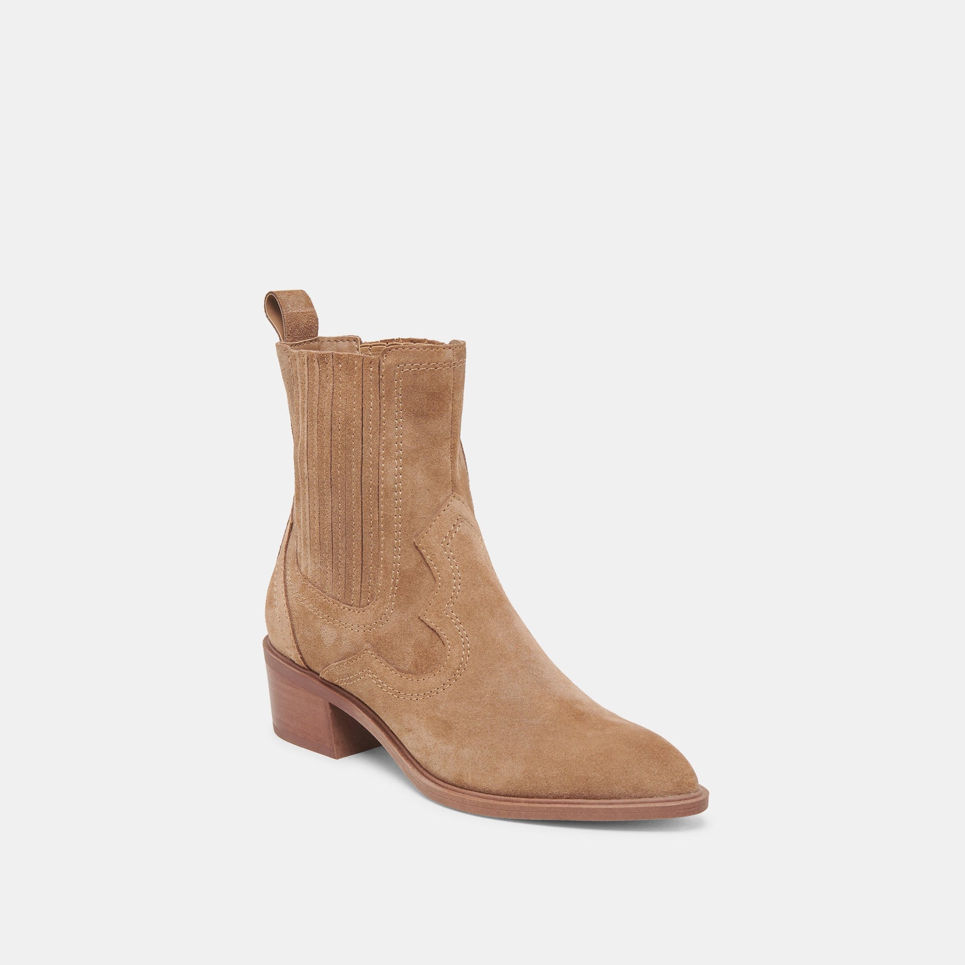 BRYLEE H2O WIDE BOOTIES MUSHROOM SUEDE
 – Dolce Vita Dolce Vita Outlet