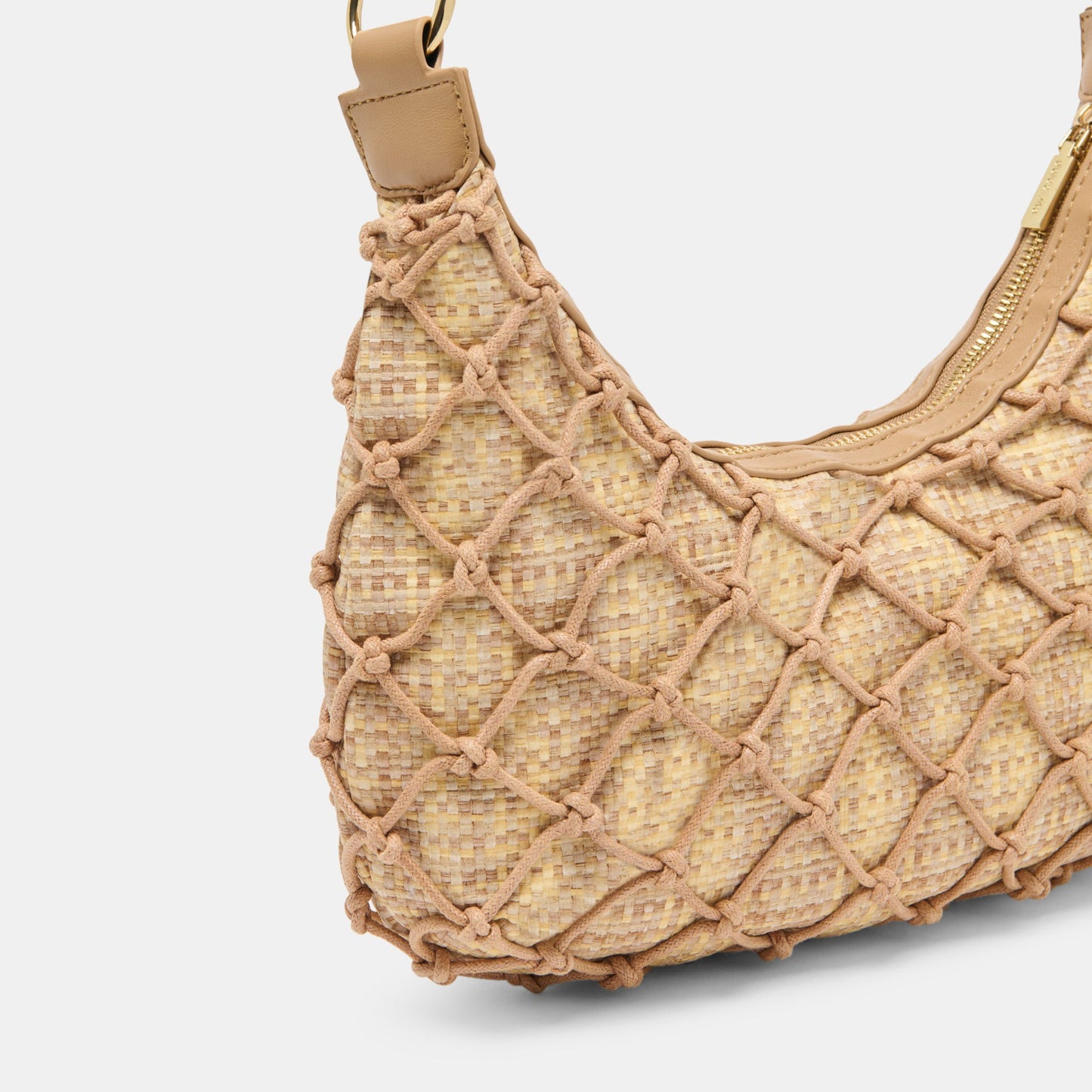 POSITANO SHOULDER BAG NATURAL RAFFIA
 – Dolce Vita Dolce Vita For sale