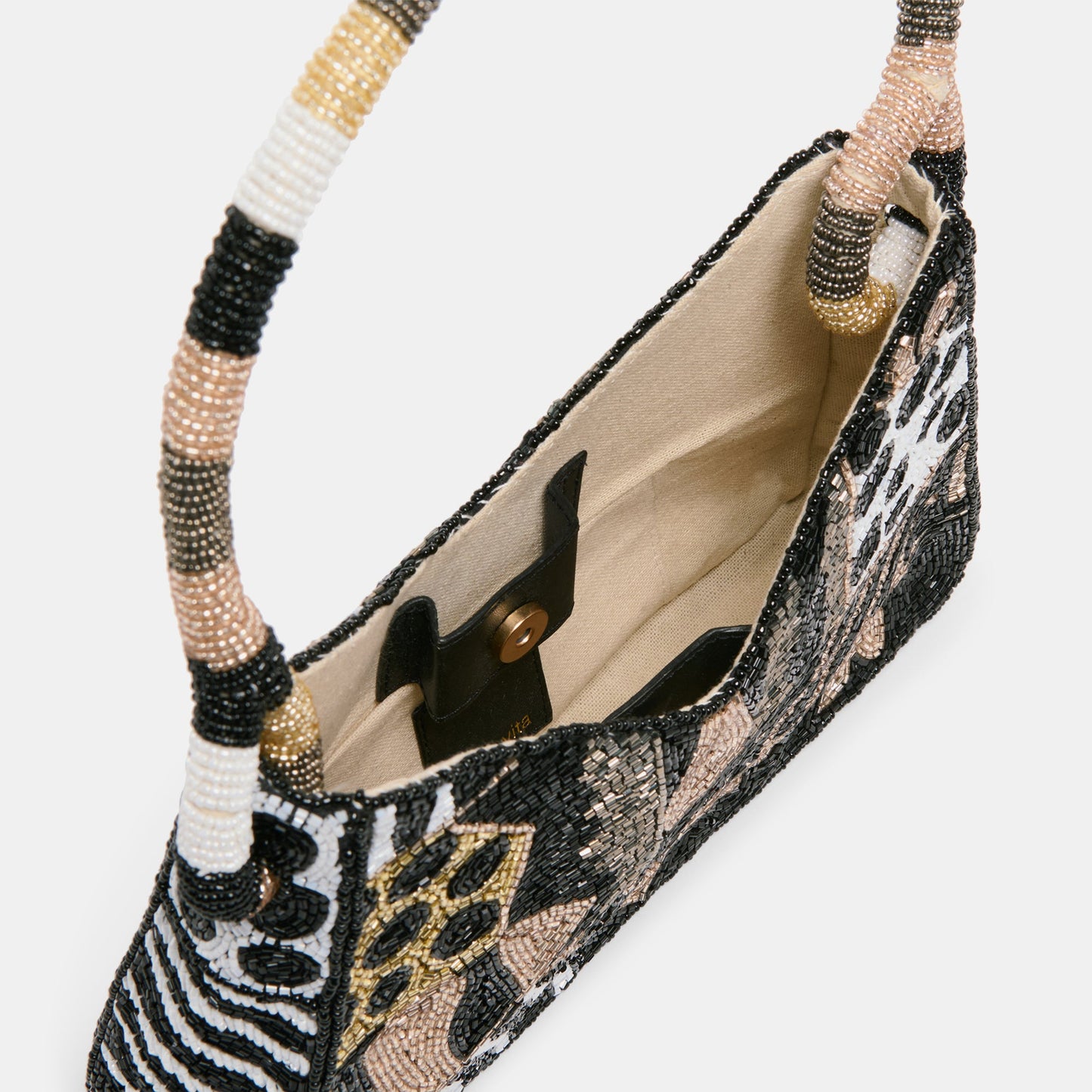 Amelia Dark Multi Beaded Shoulder Bag Dolce Vita On sale