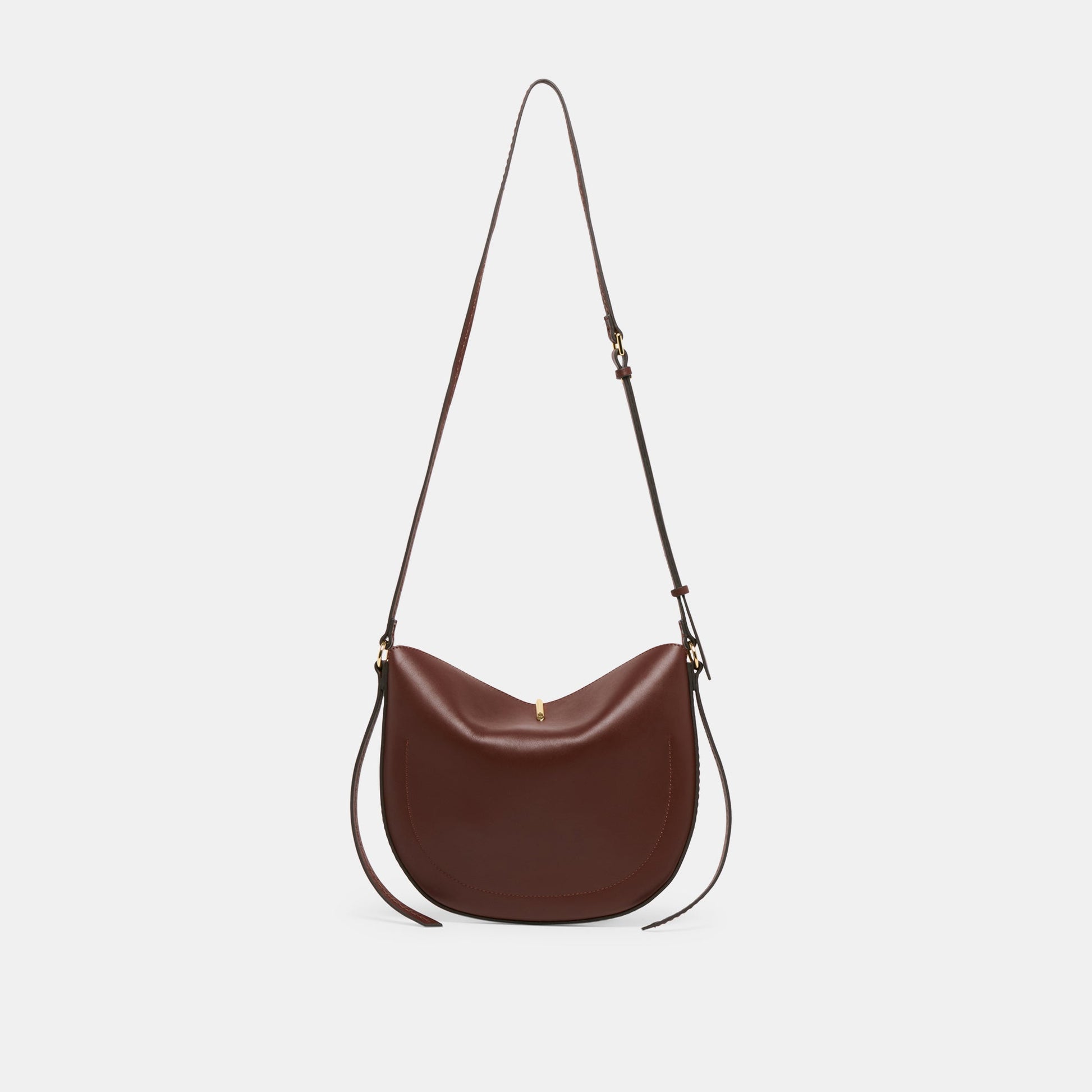 Burano Brown Leather Crossbody Dolce Vita For sale