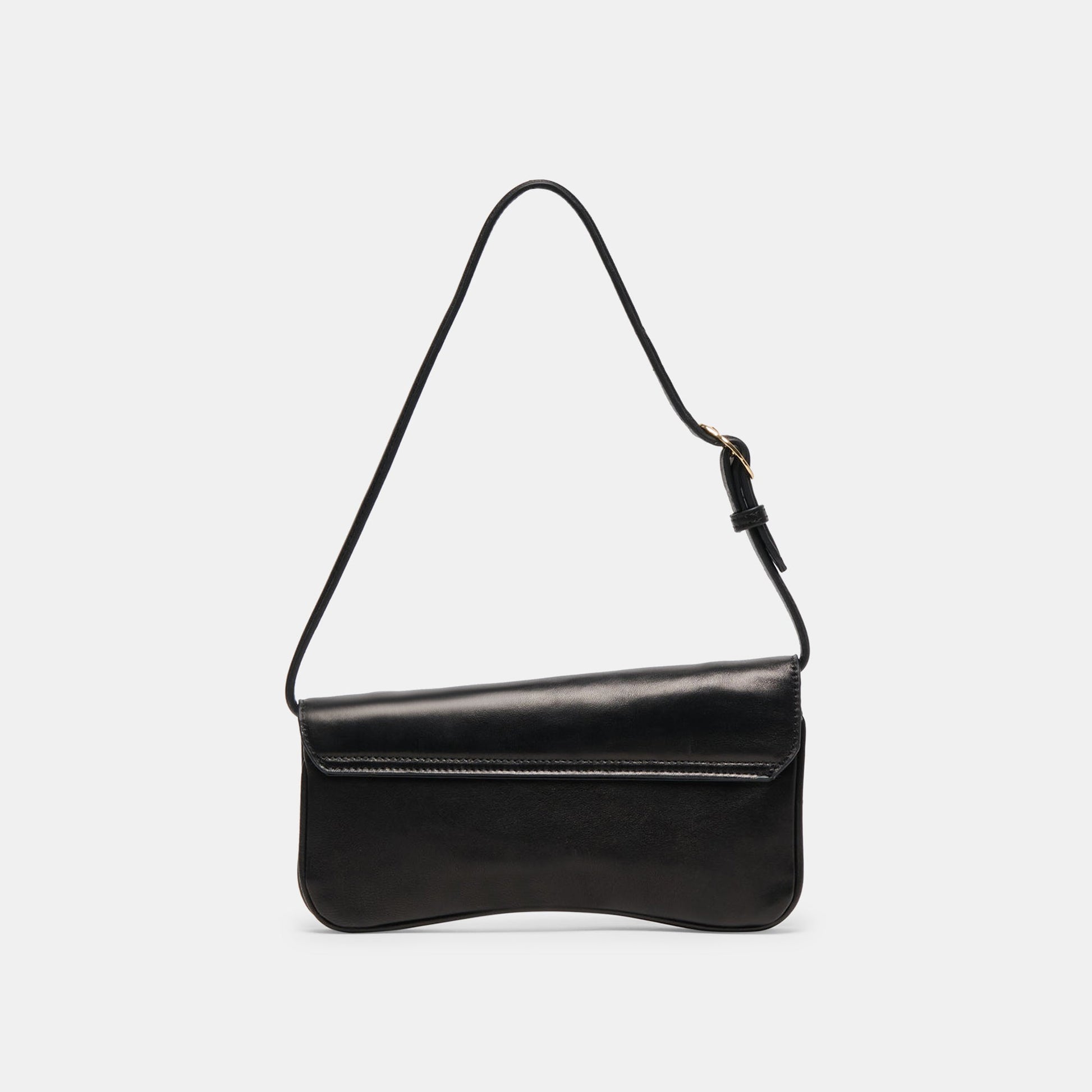 Azura Black Leather Shoulder Bag Dolce Vita Discount