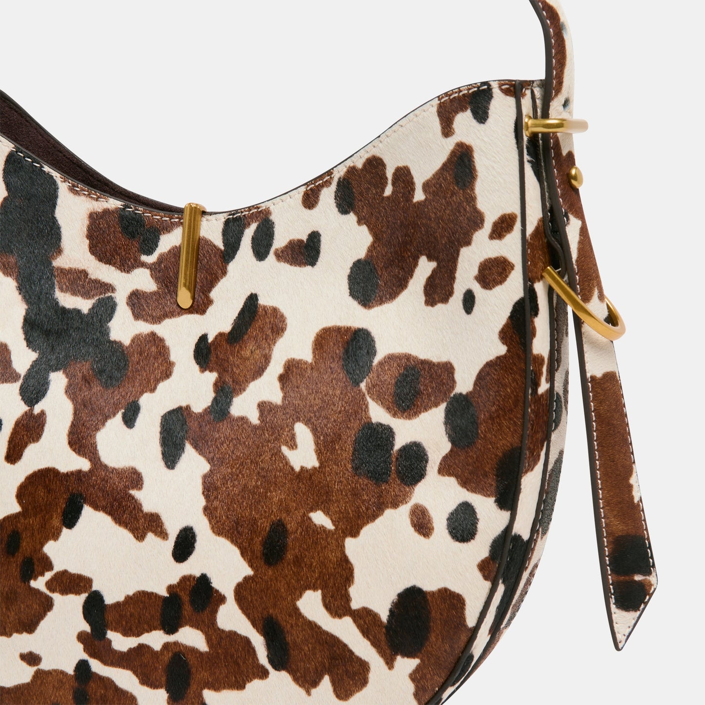 Bree Cocoa Calf Hair Shoulder Bag Dolce Vita Outlet