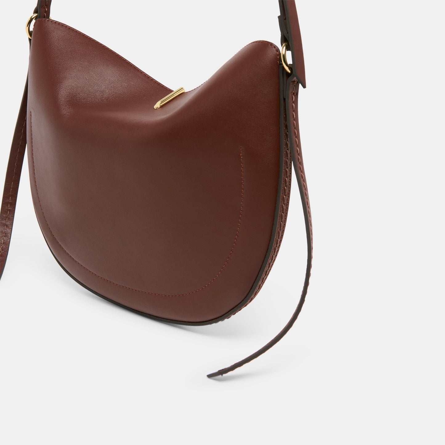Burano Brown Leather Crossbody Dolce Vita On sale