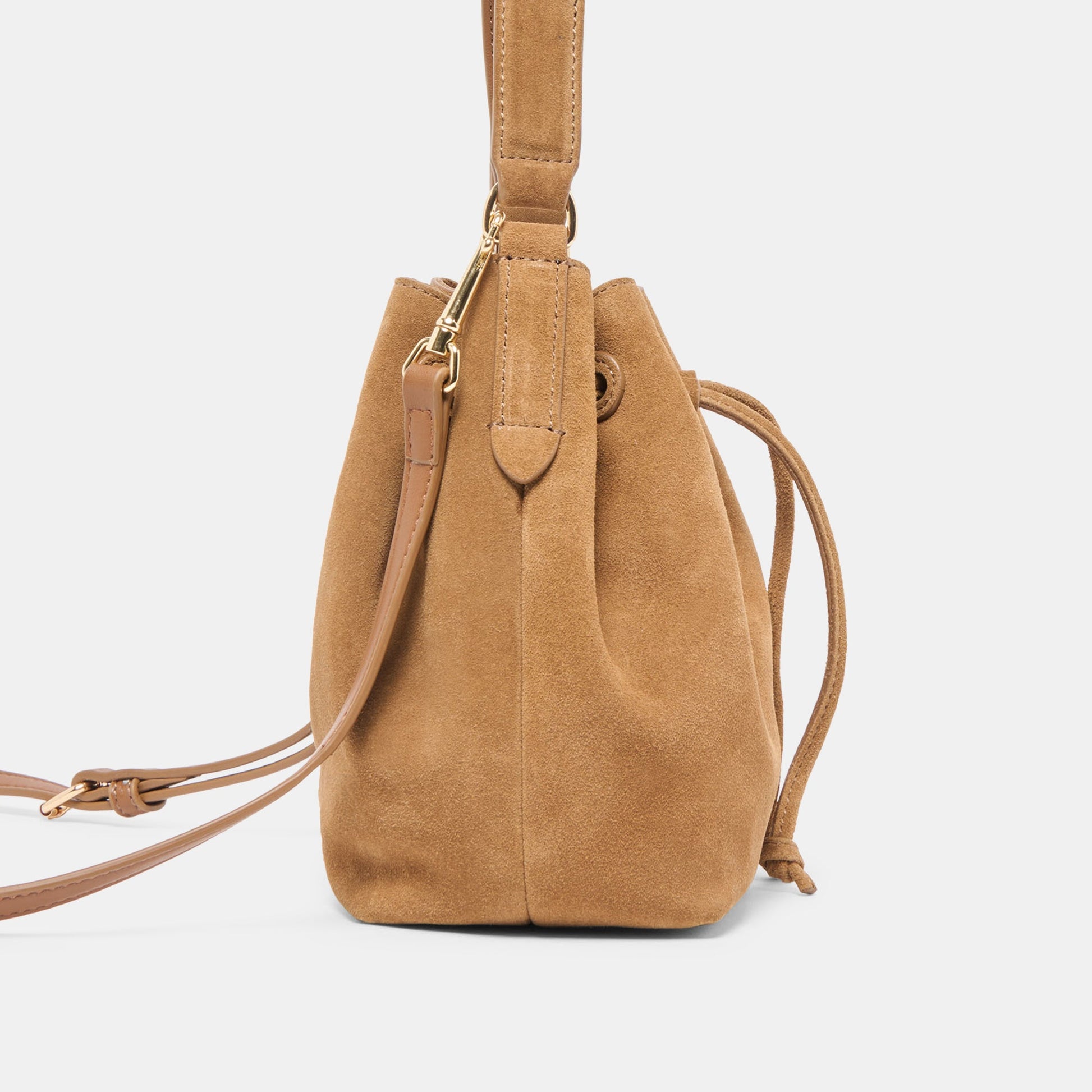 Amaru Brown Suede Crossbody Dolce Vita us