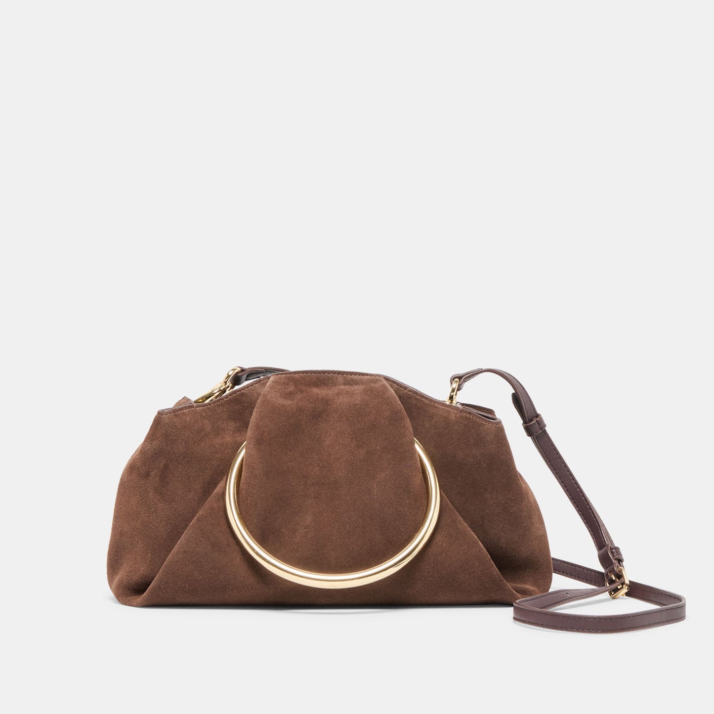 Channing Espresso Suede Handbag Dolce Vita Online