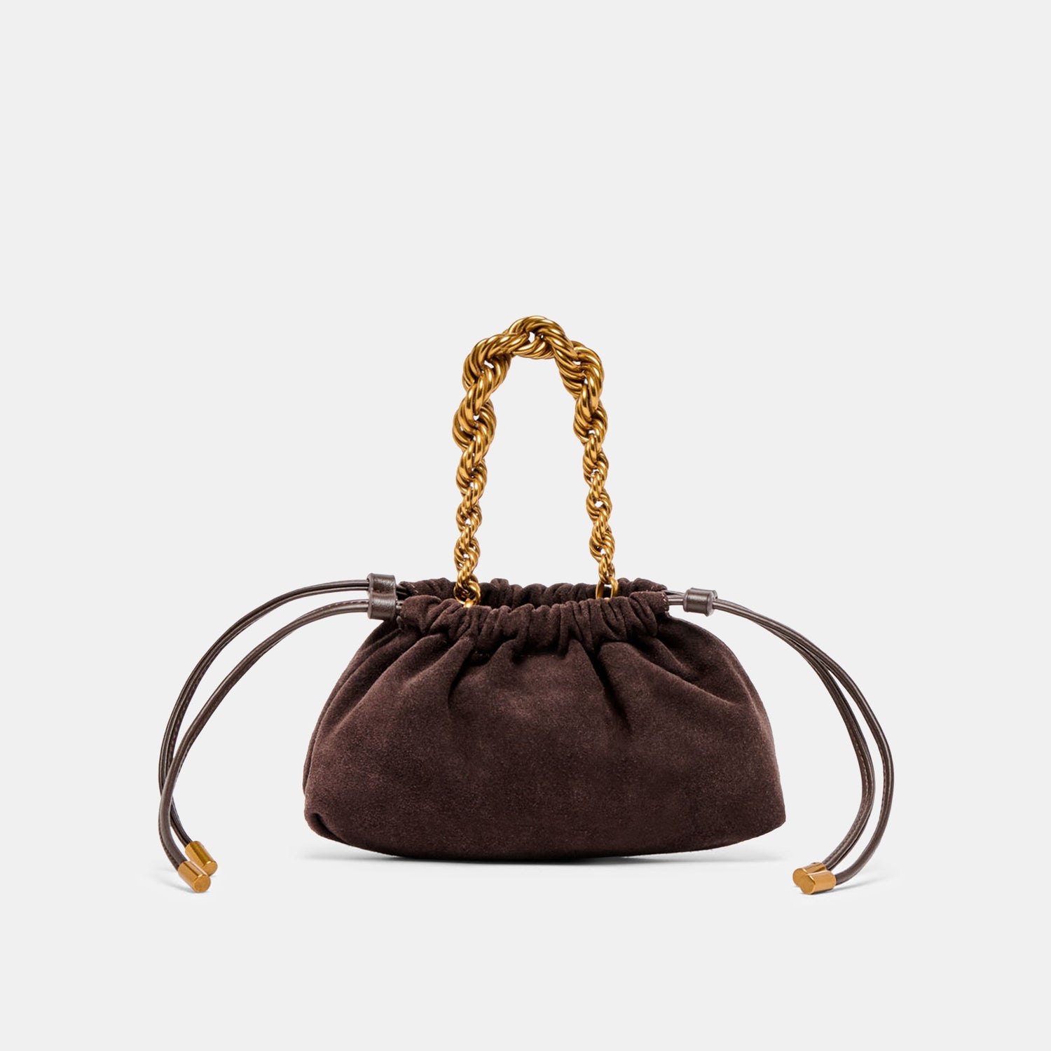 Cleo Espresso Suede Crossbody Dolce Vita New