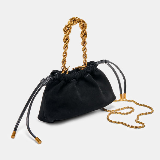 Cleo Black Suede Crossbody Dolce Vita New