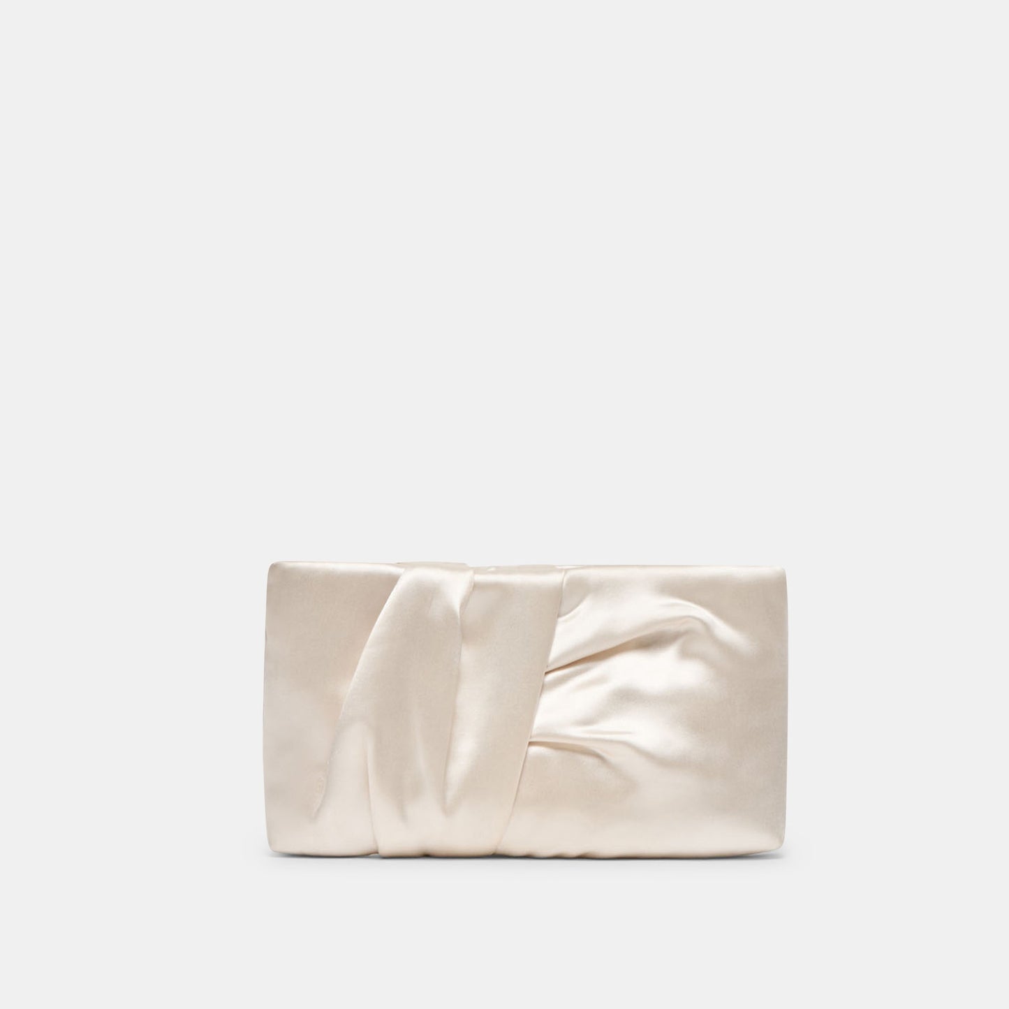 Rozey White Satin Clutch Dolce Vita For sale