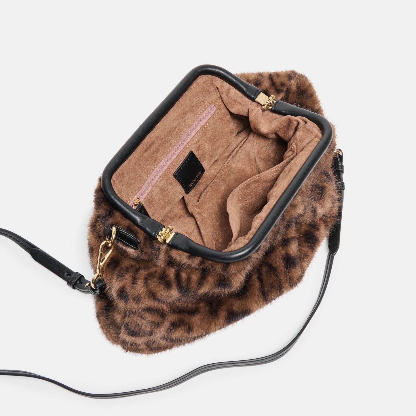 Ramona Leopard Plush Mesh Dolce Vita Outlet