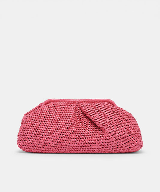 CRISSY Clutch Bag Orchid Raffia | Orchid Clutch Purse
 – Dolce Vita Dolce Vita Discount