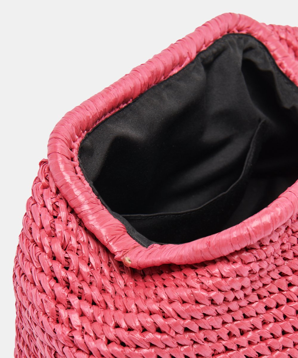 CRISSY Clutch Bag Orchid Raffia | Orchid Clutch Purse
 – Dolce Vita Dolce Vita Discount