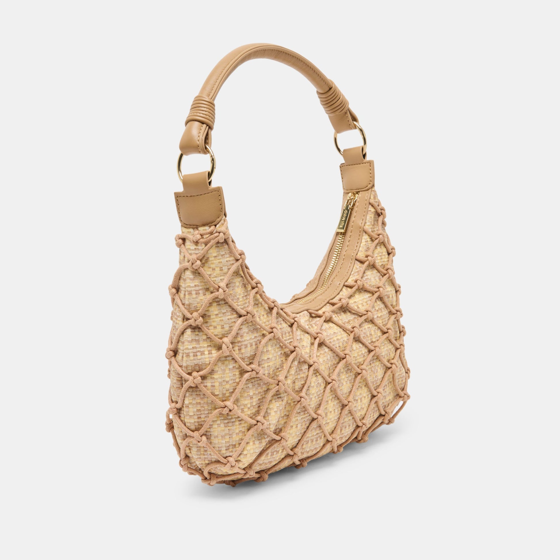 POSITANO SHOULDER BAG NATURAL RAFFIA
 – Dolce Vita Dolce Vita Outlet
