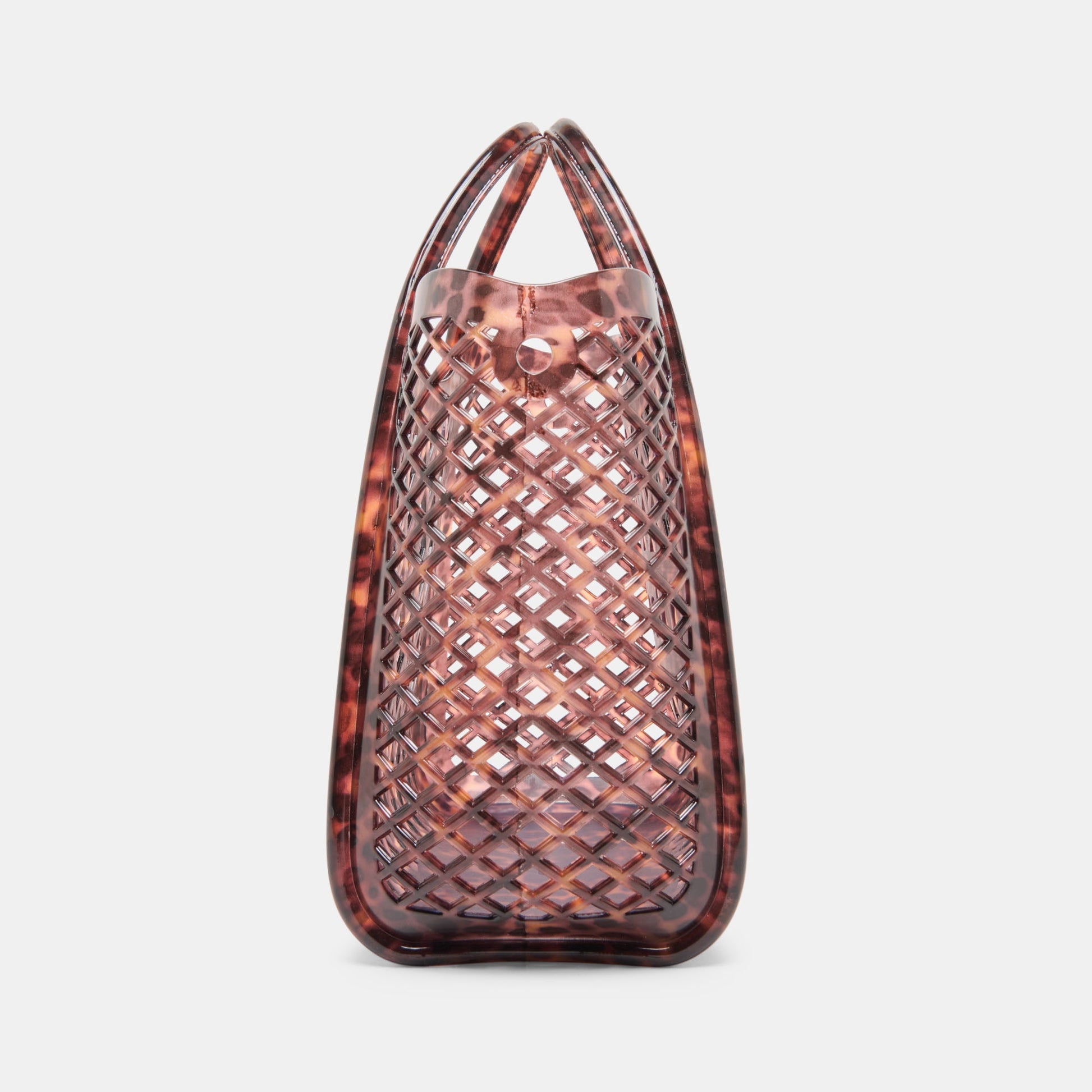 TOAST Tortoise Stella Jelly Top-Handle Handbag Dolce Vita For sale