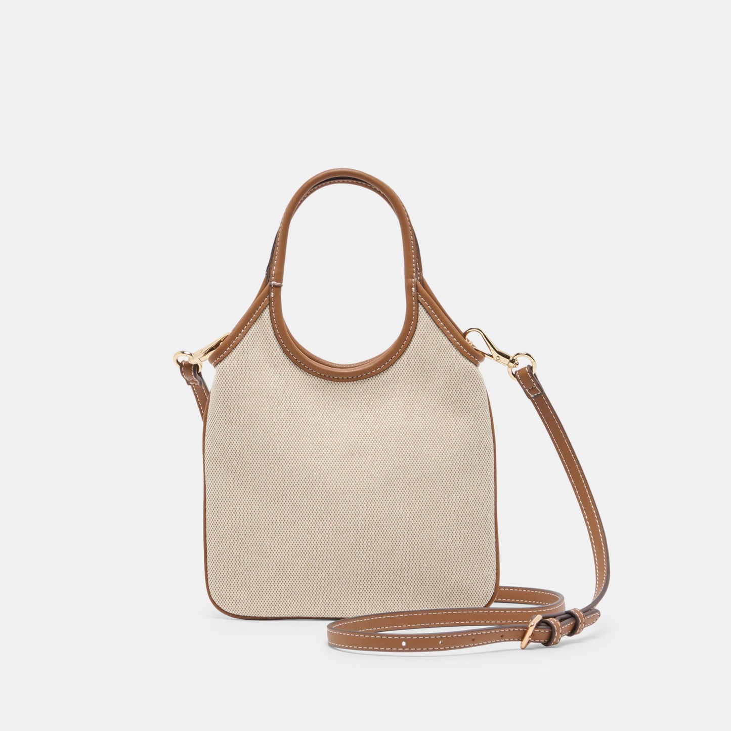 SYLVENE Natural Canvas Removable Crossbody Handbag Dolce Vita Sale
