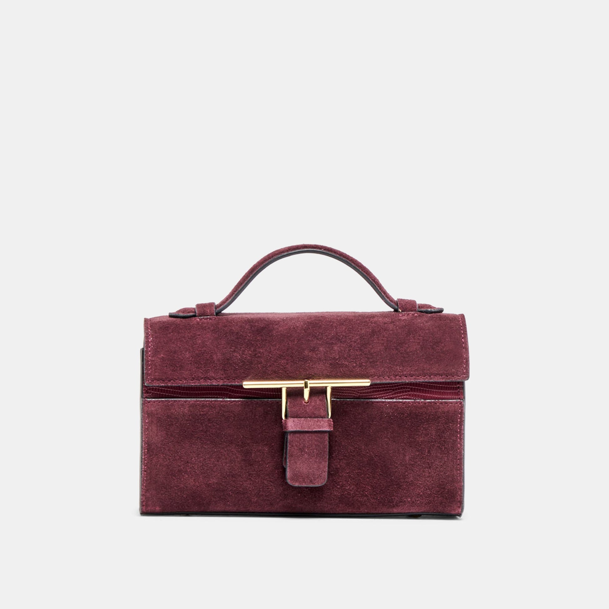 Zannone Burgundy Suede Crossbody Dolce Vita Outlet
