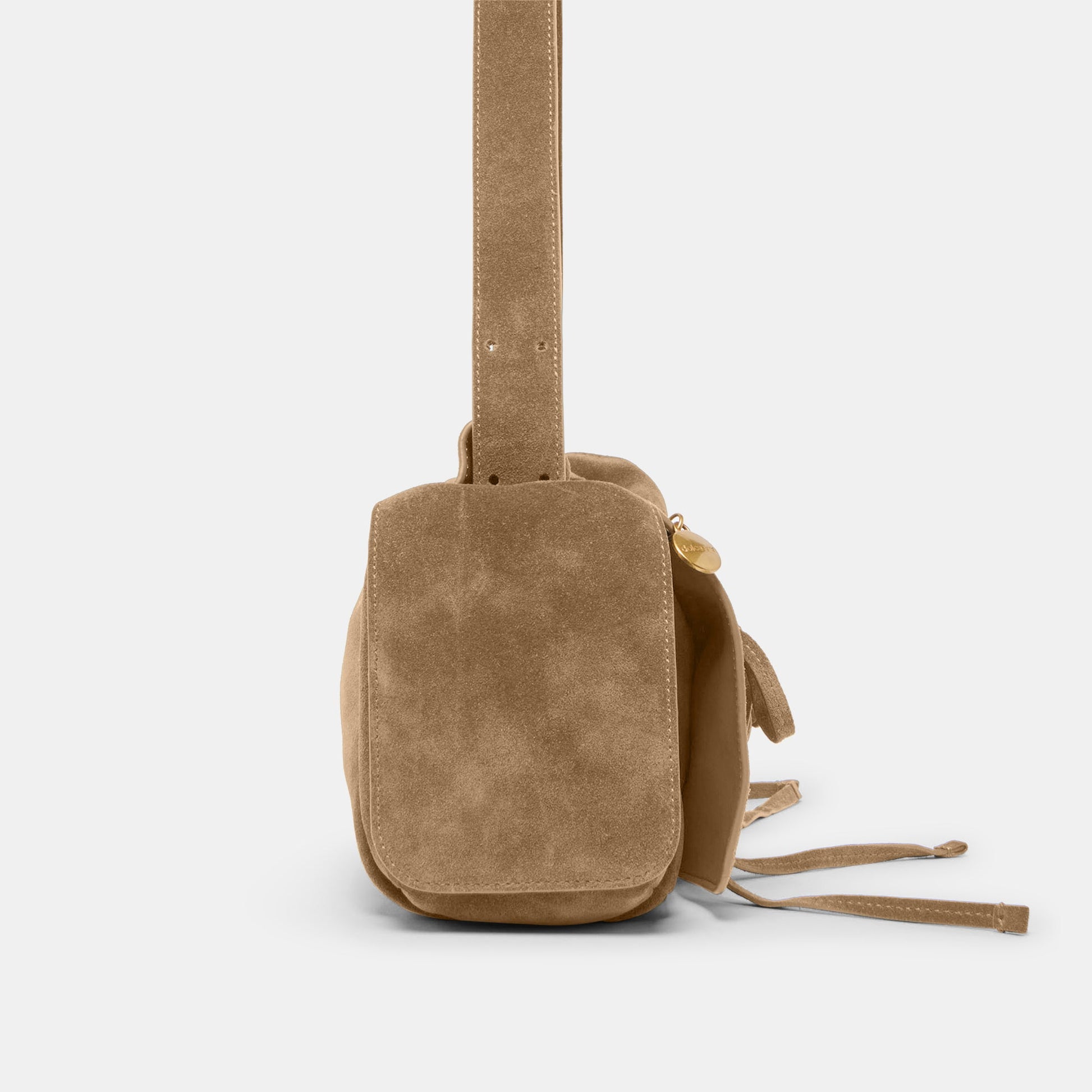 Hudson Olive Suede Shoulder Bag Dolce Vita Discount