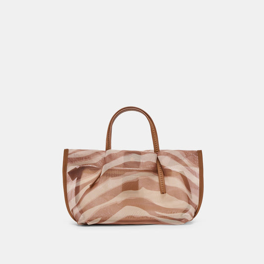 Selene Zebra Mesh Handbag Dolce Vita Outlet