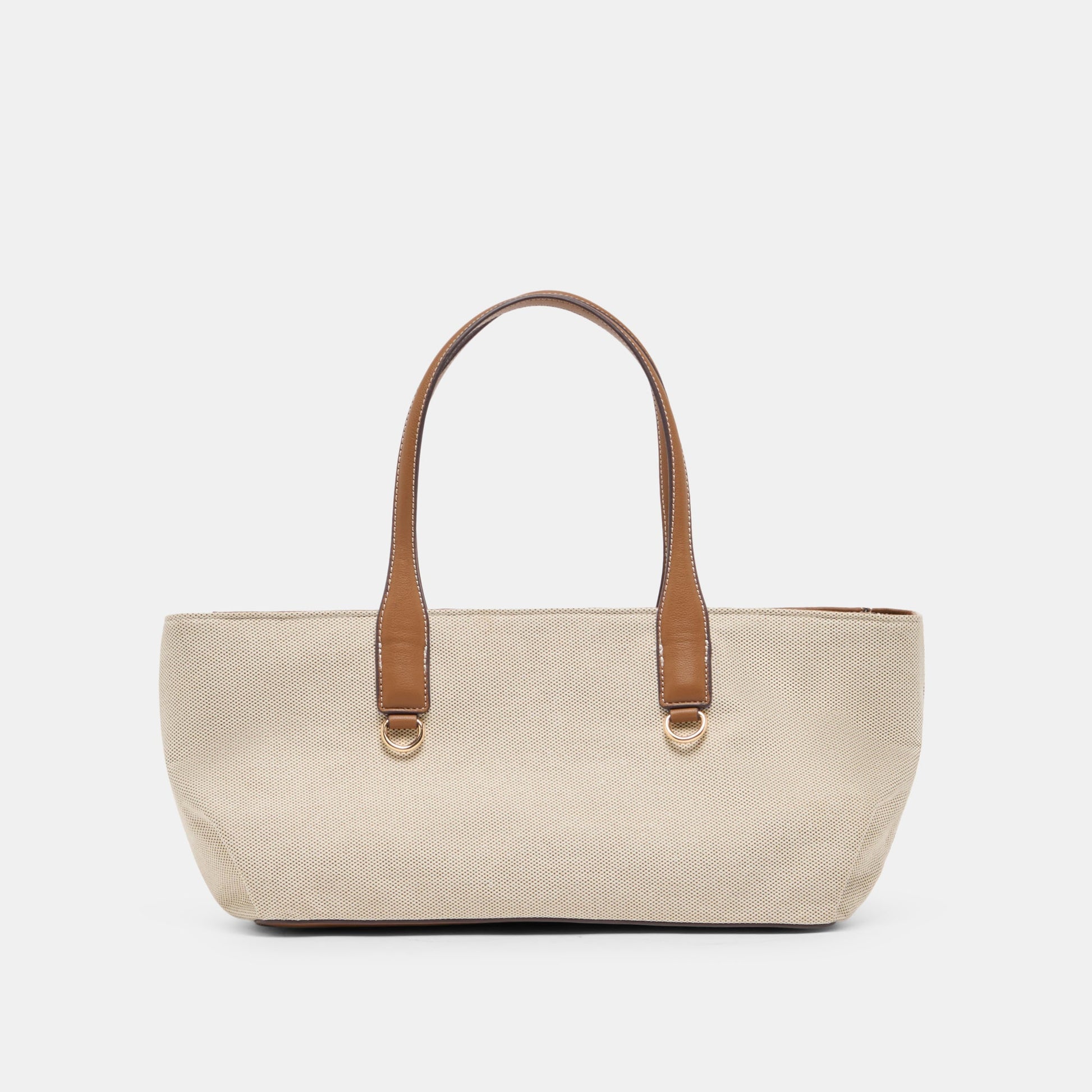 CLARINA Natural Canvas Shoulder Bag Dolce Vita New