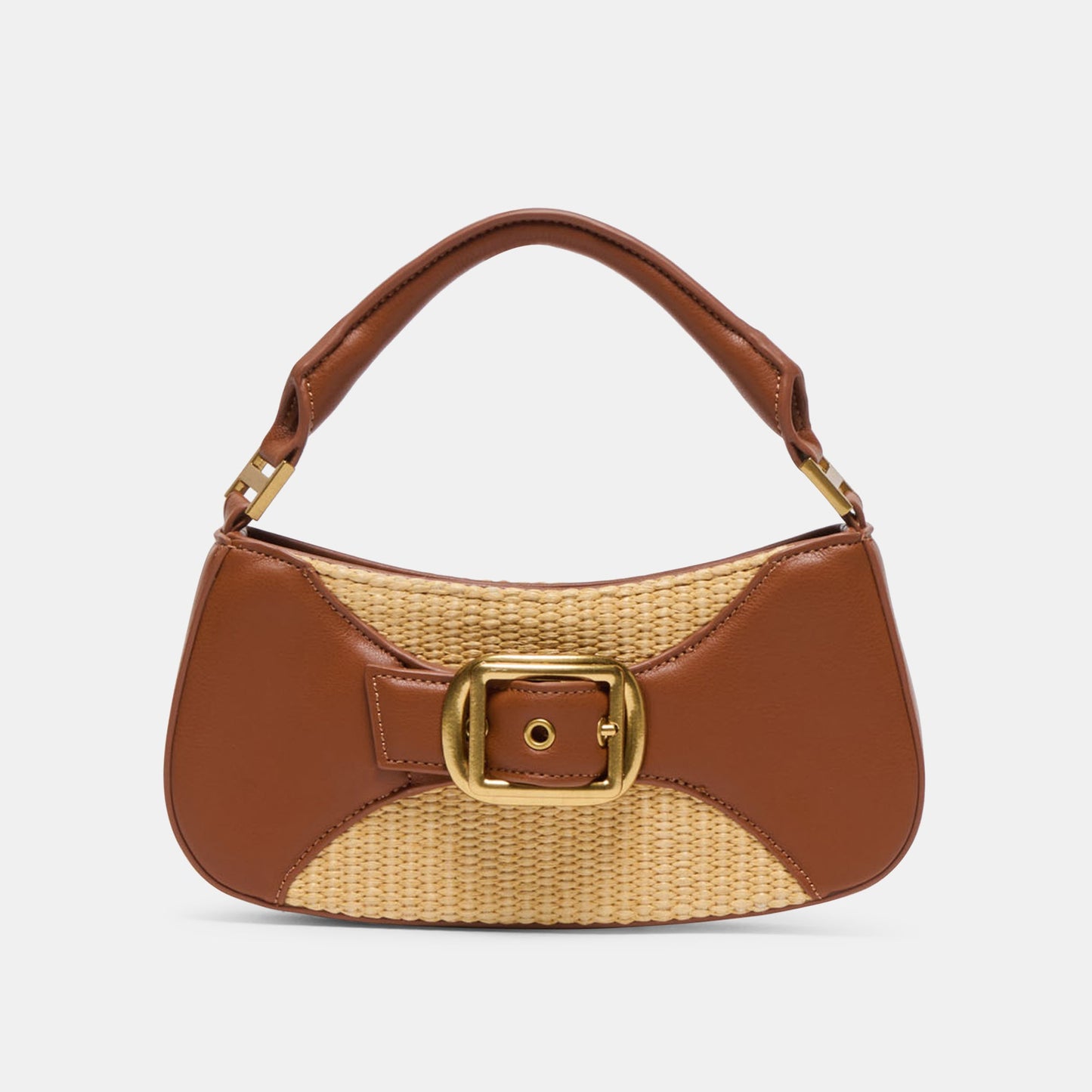 Nuala Raffia Saddle Stella Handbag Dolce Vita Outlet