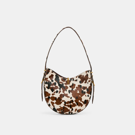 Bree Cocoa Calf Hair Shoulder Bag Dolce Vita Online