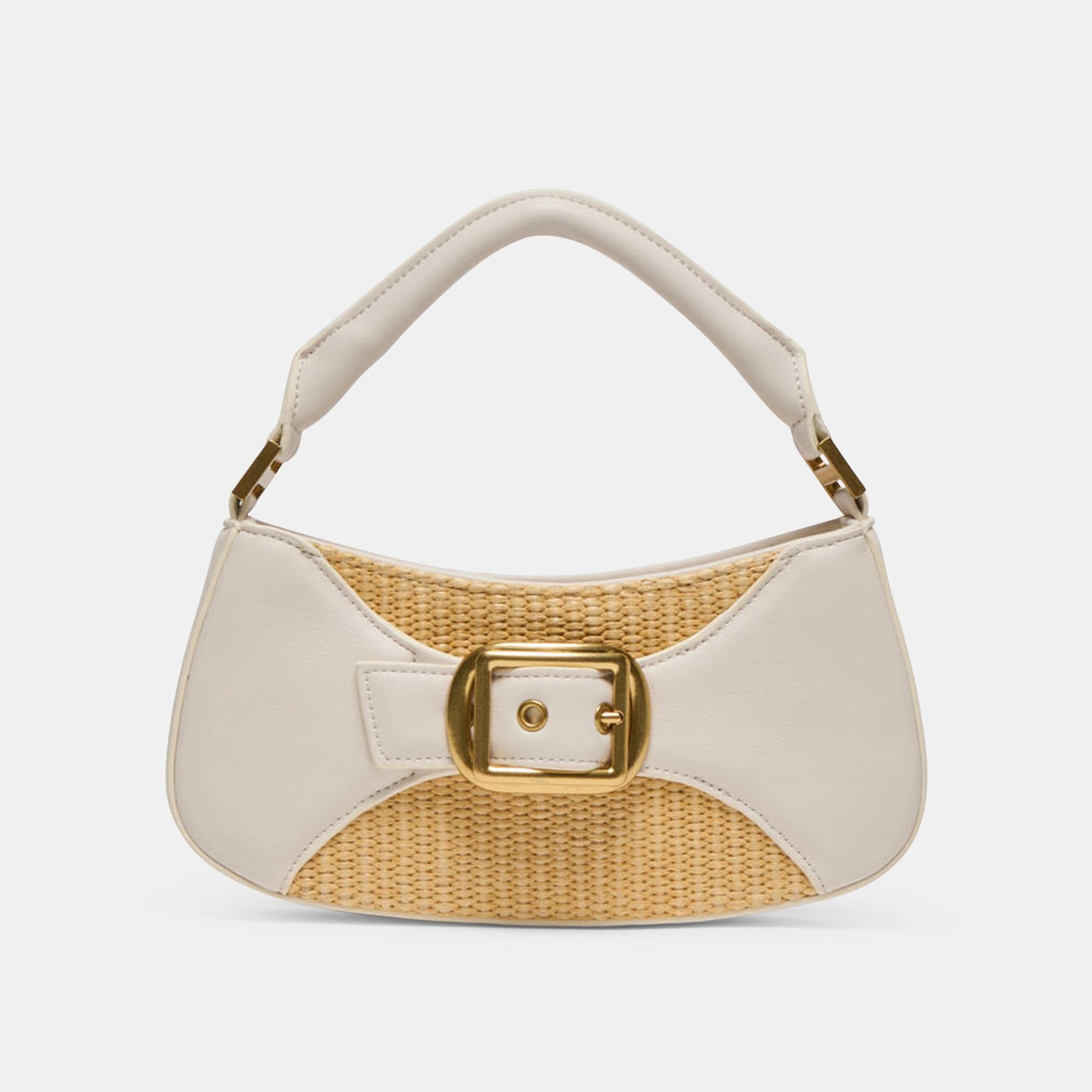 Nuala Raffia White Stella Handbag Dolce Vita Sale