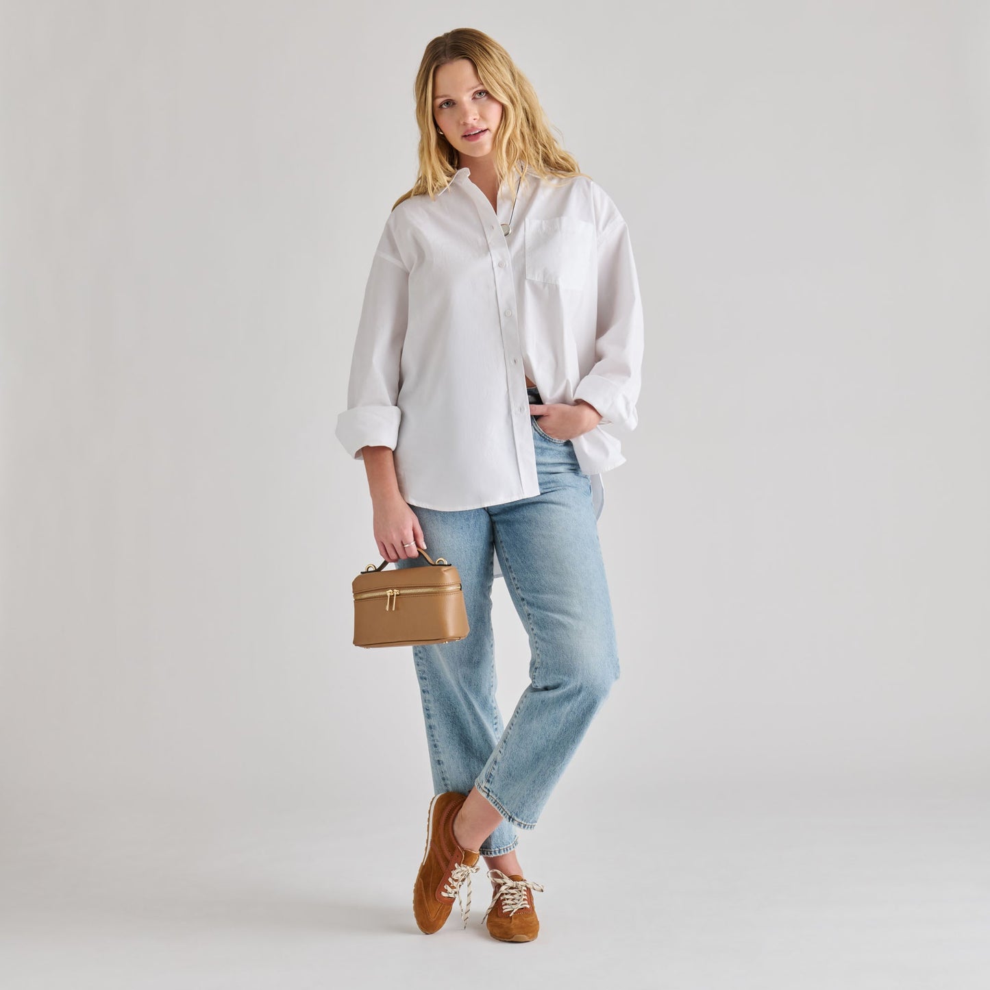 Leony Tan Leather Crossbody Dolce Vita Sale