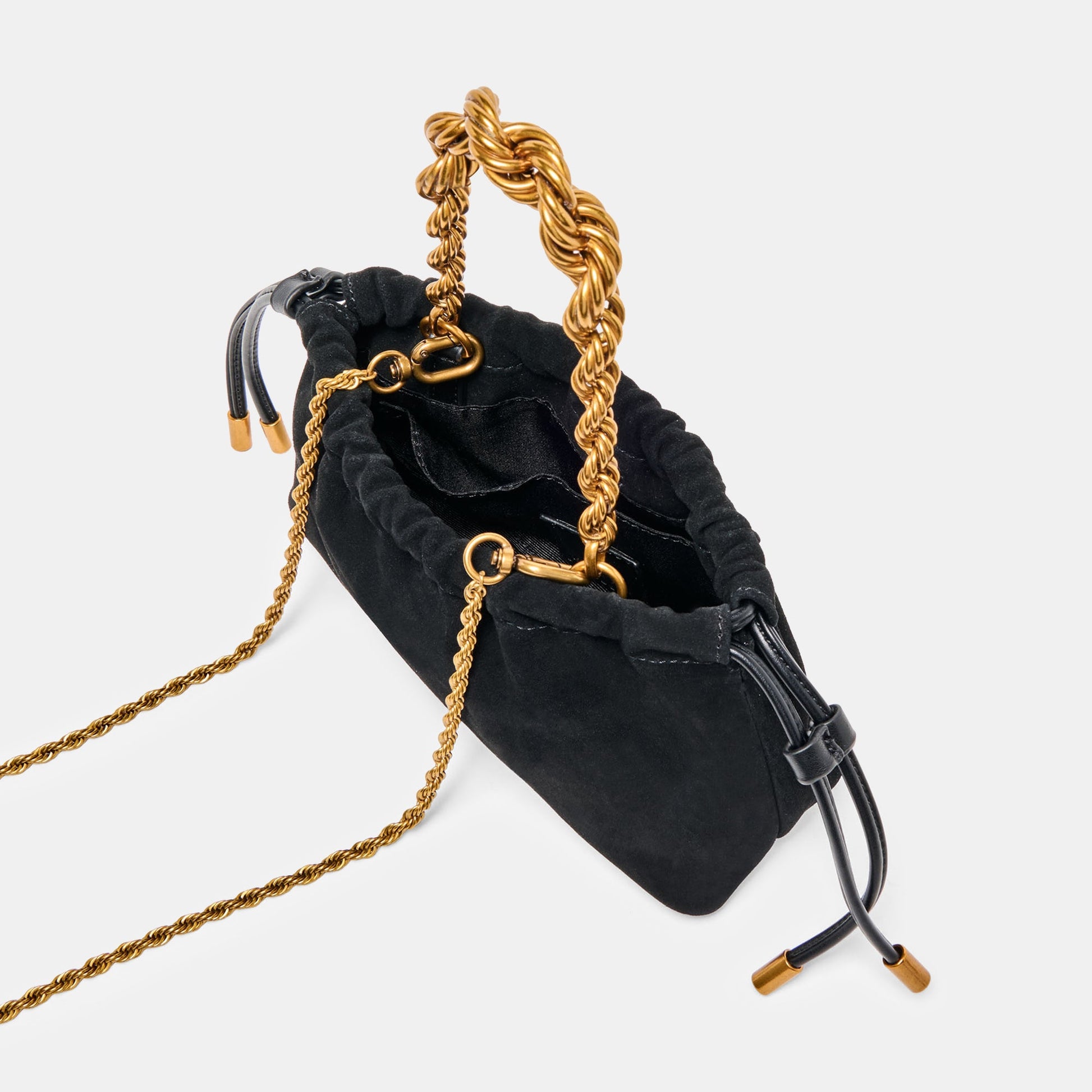 Cleo Black Suede Crossbody Dolce Vita us