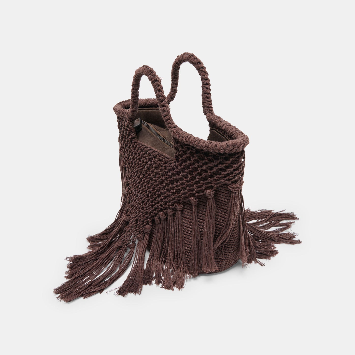 Birch Chocolate Crochet Handbag Dolce Vita On sale