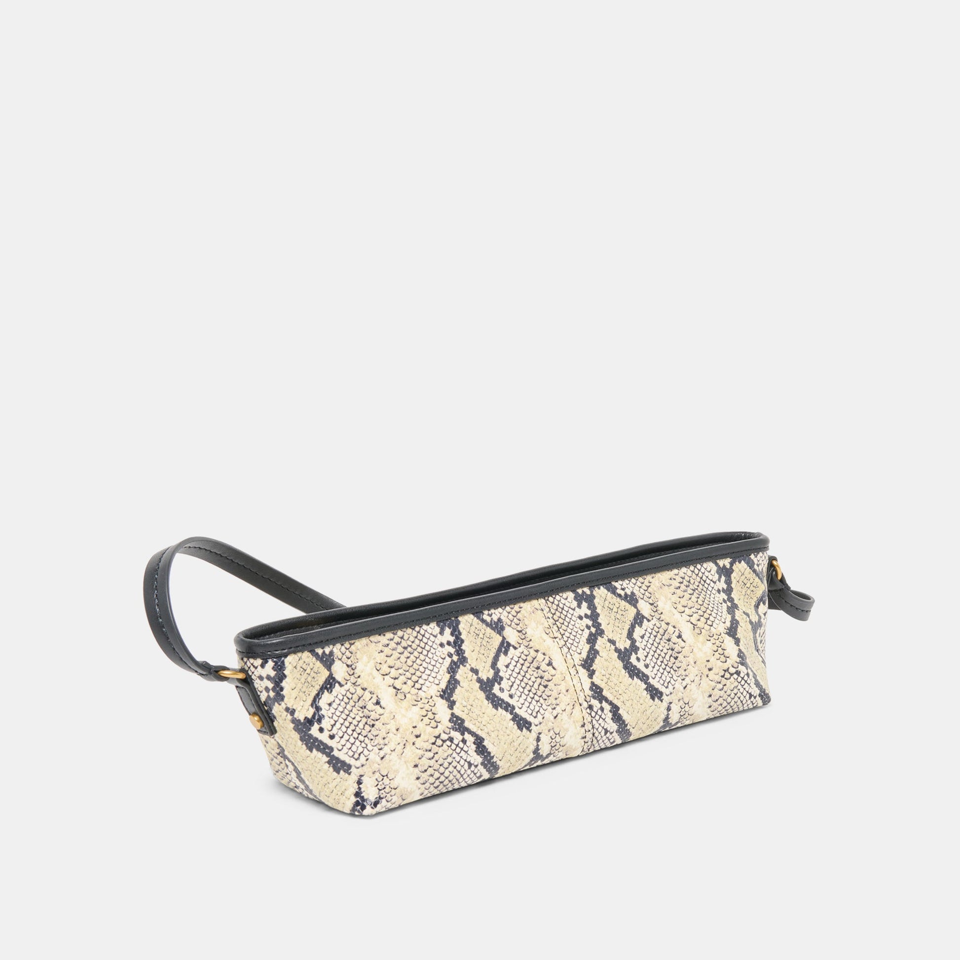 Savaii Black White Snake Stella Shoulder Bag Dolce Vita For sale