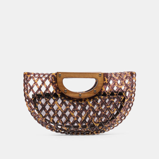 Solandra Tortoise Jelly Clutch Dolce Vita Sale