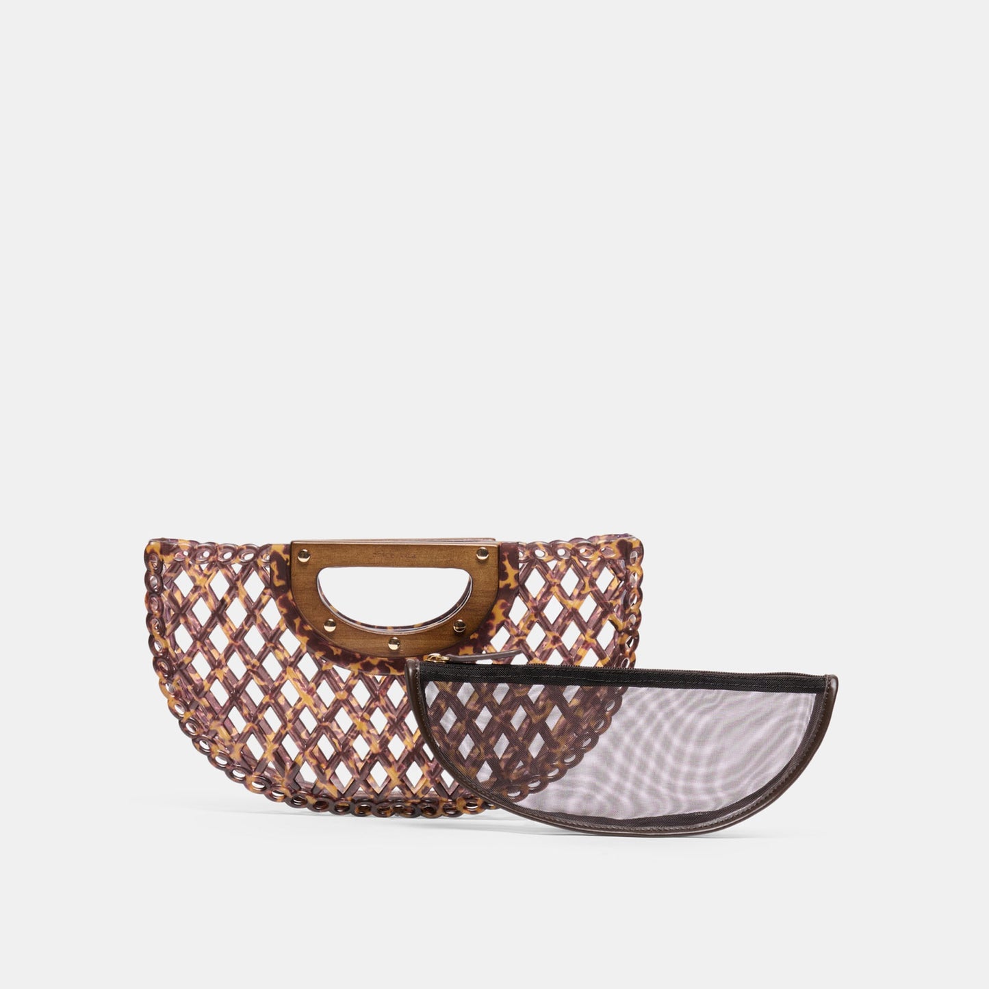 Solandra Tortoise Jelly Clutch Dolce Vita Sale