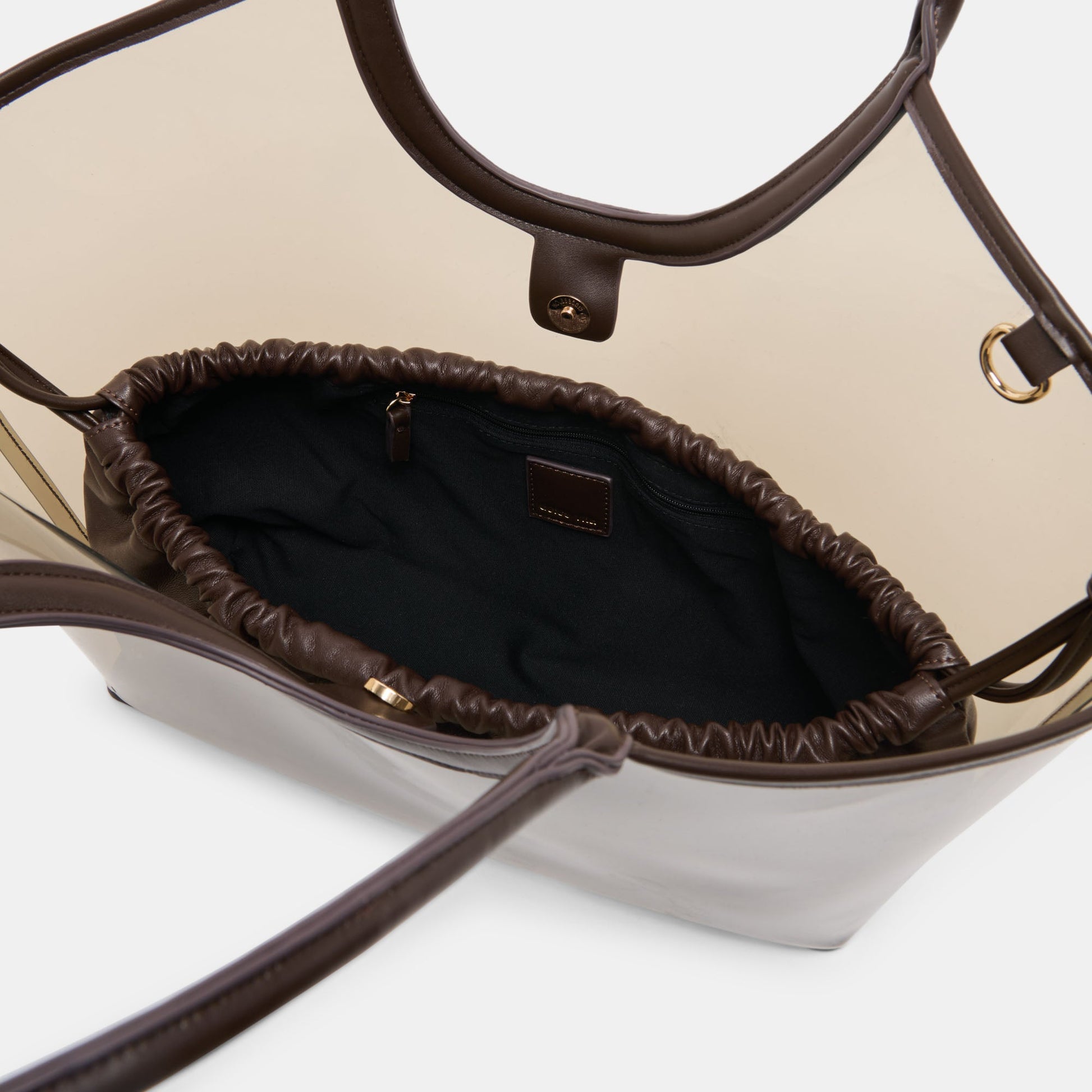 GISELLE Smoke Jelly Tote Shoulder Bag Dolce Vita New