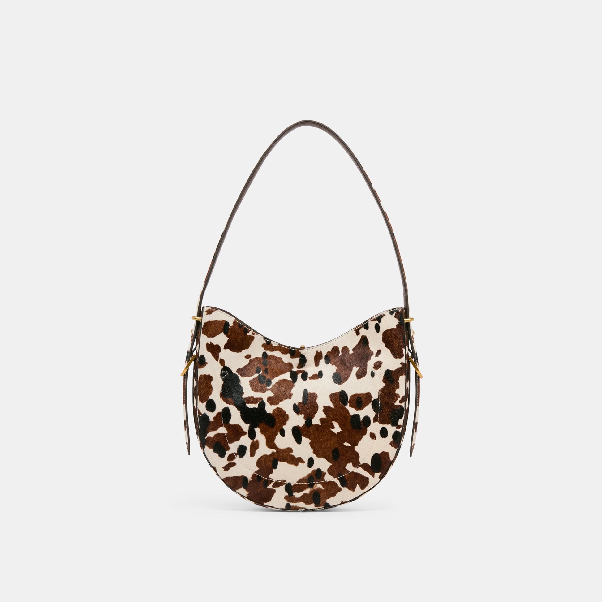 Bree Cocoa Calf Hair Shoulder Bag Dolce Vita Sale