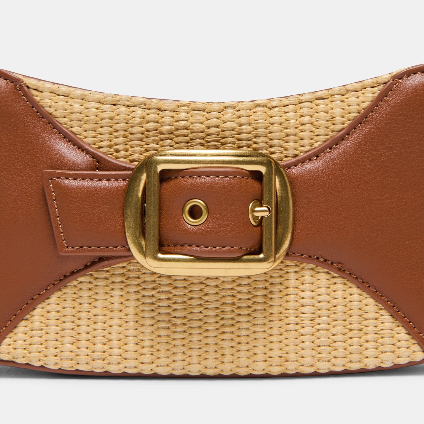 Nuala Raffia Saddle Stella Handbag Dolce Vita On sale