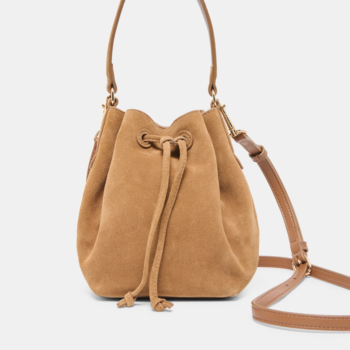 Amaru Brown Suede Crossbody Dolce Vita Sale