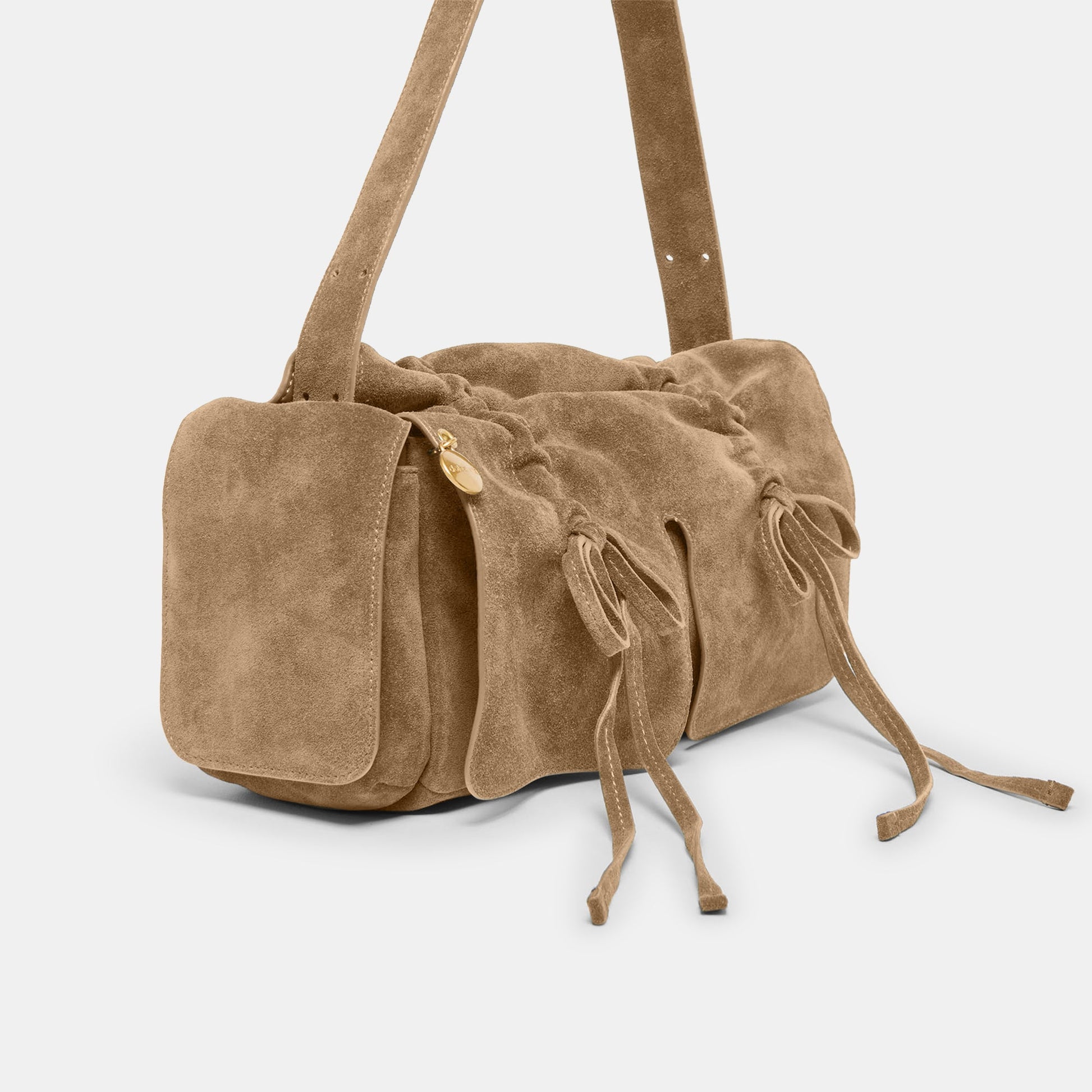Hudson Olive Suede Shoulder Bag Dolce Vita Discount