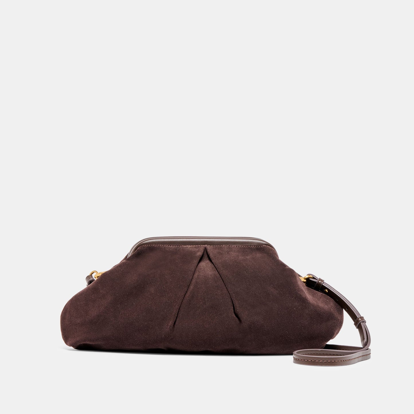 Sahara Espresso Suede Clutch Dolce Vita Sale