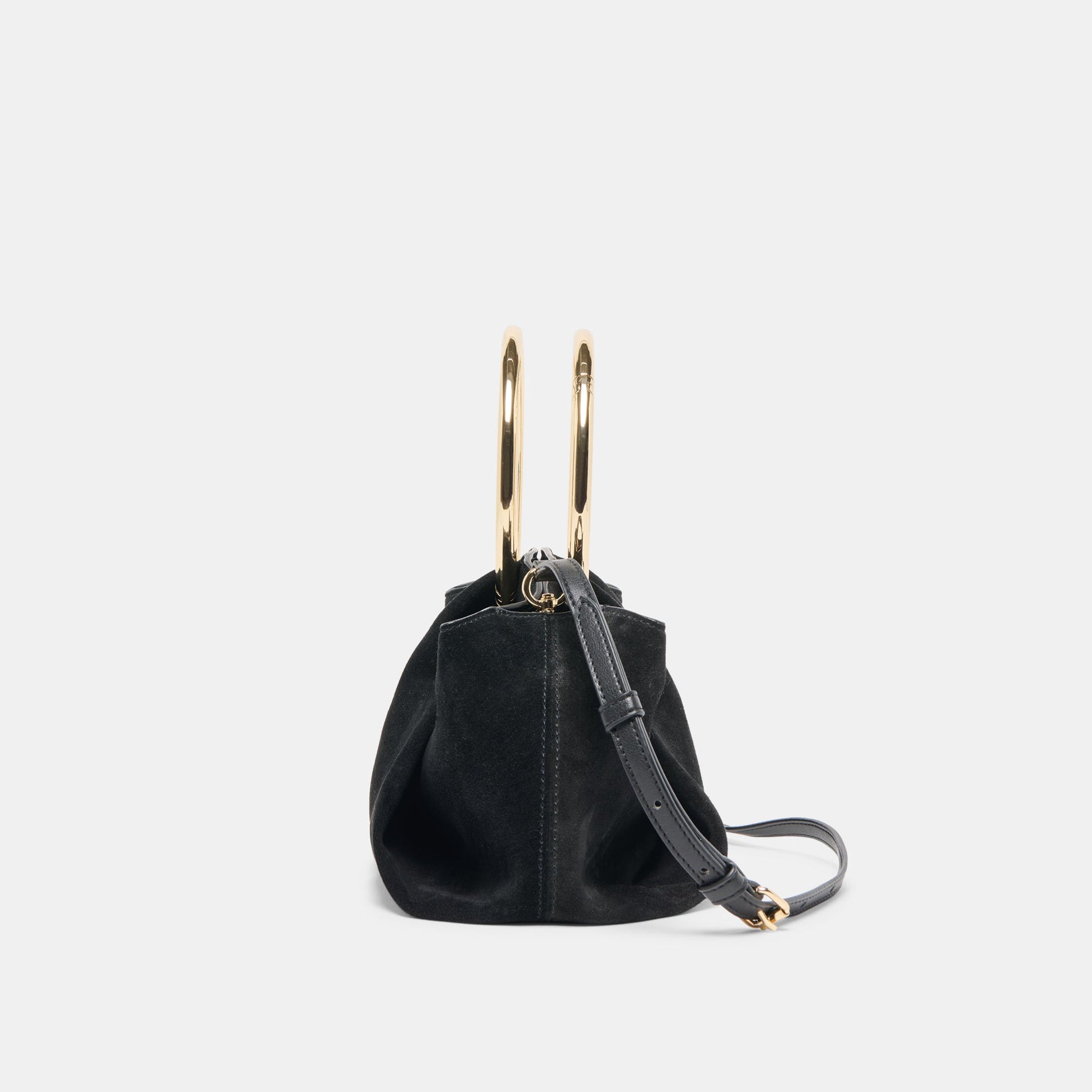 Channing Black Suede Handbag Dolce Vita On sale