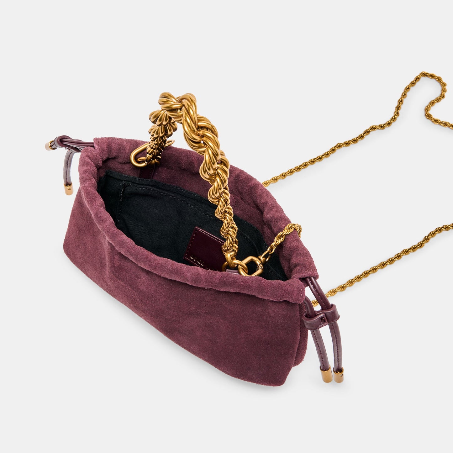 Cleo Burgundy Suede Crossbody Dolce Vita For sale