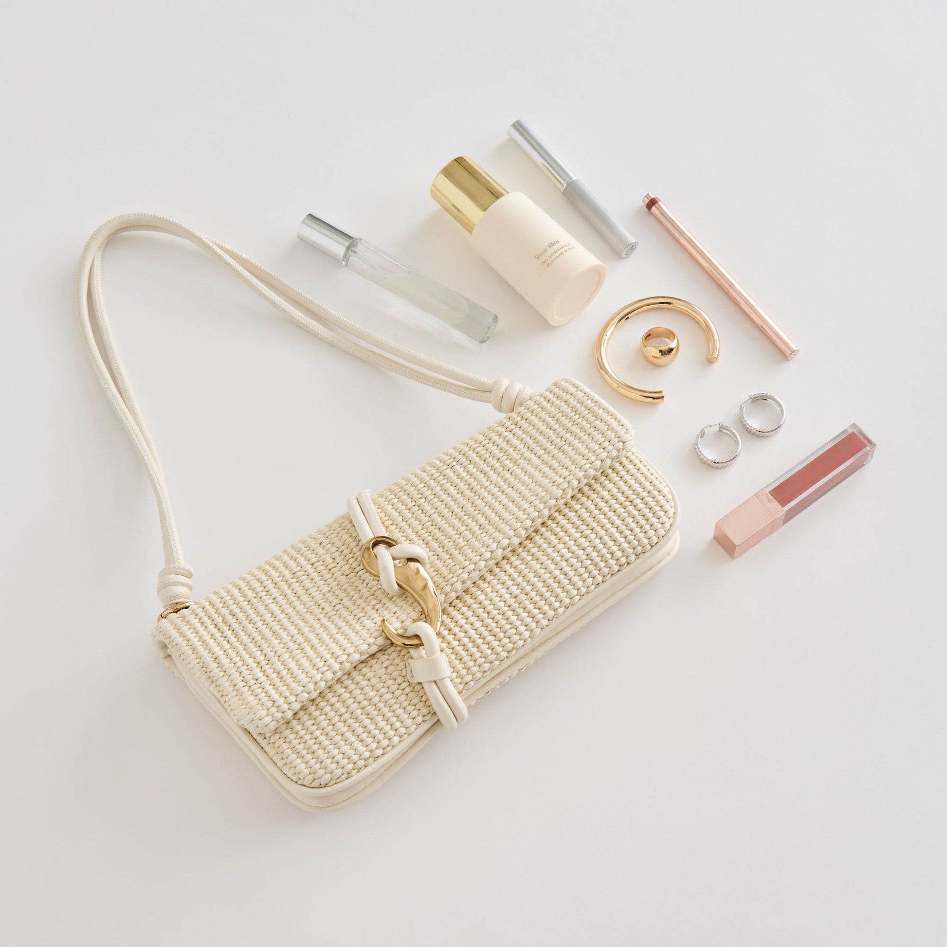 Alice Natural Raffia Shoulder Bag Dolce Vita Online