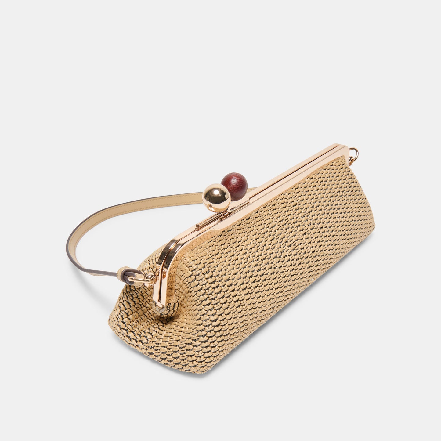 Ambriaa Natural Raffia Shoulder Bag Dolce Vita Outlet