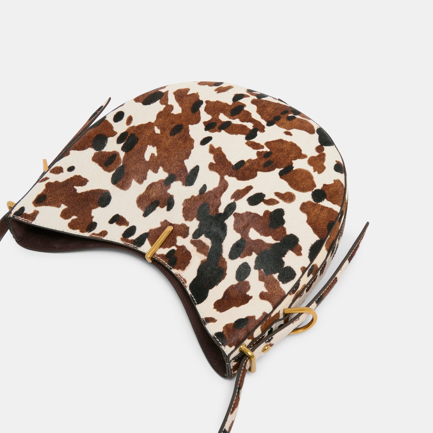 Bree Cocoa Calf Hair Shoulder Bag Dolce Vita Discount