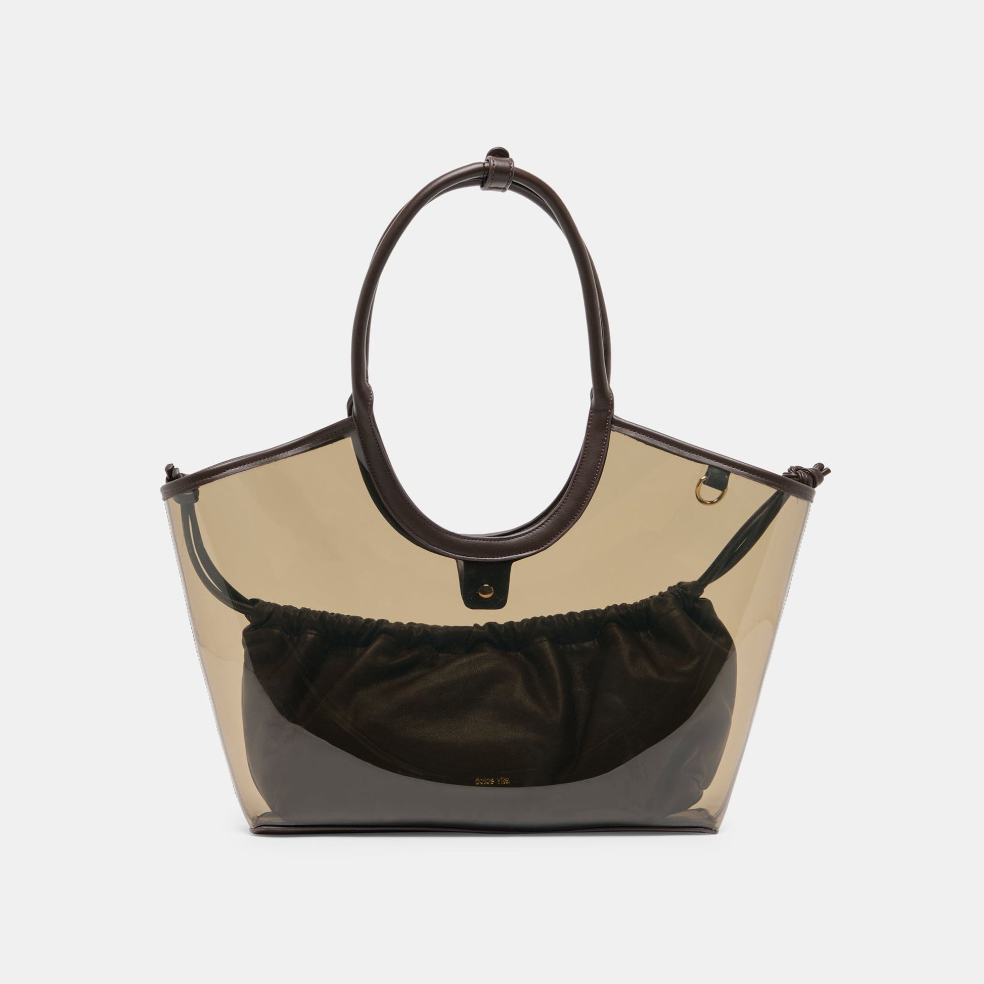 GISELLE Smoke Jelly Tote Shoulder Bag Dolce Vita Outlet