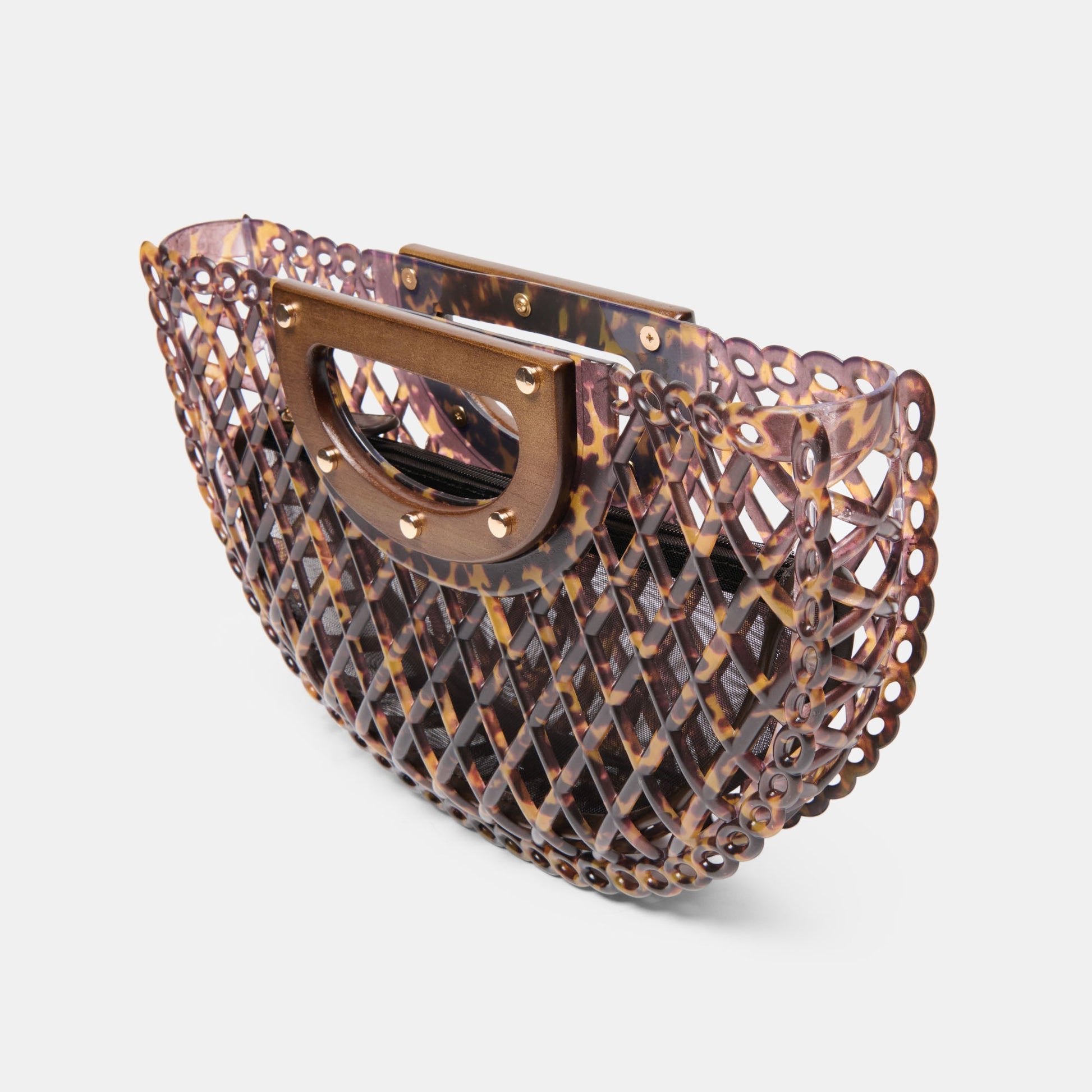 Solandra Tortoise Jelly Clutch Dolce Vita On sale