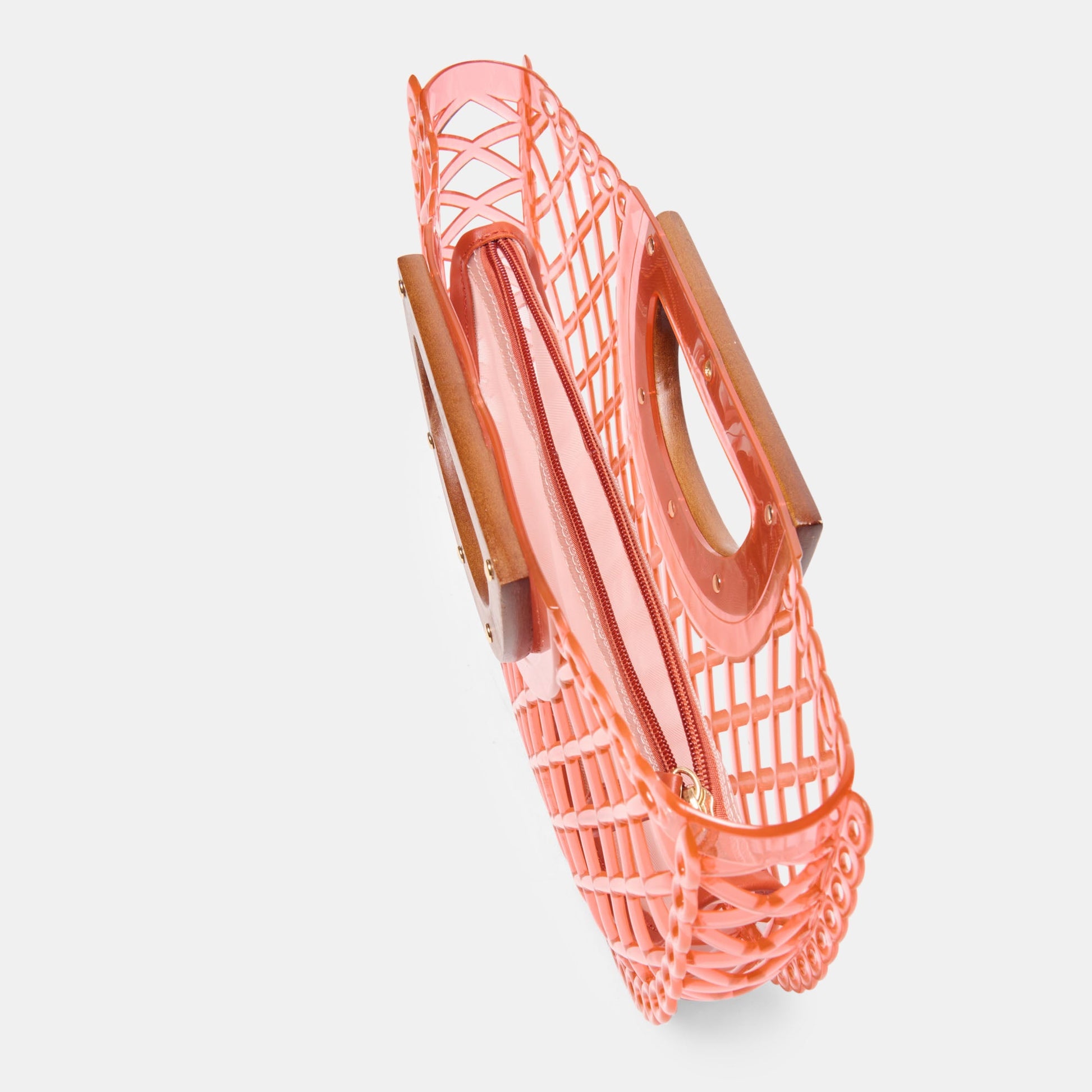 Solandra Coral Jelly Clutch Dolce Vita New