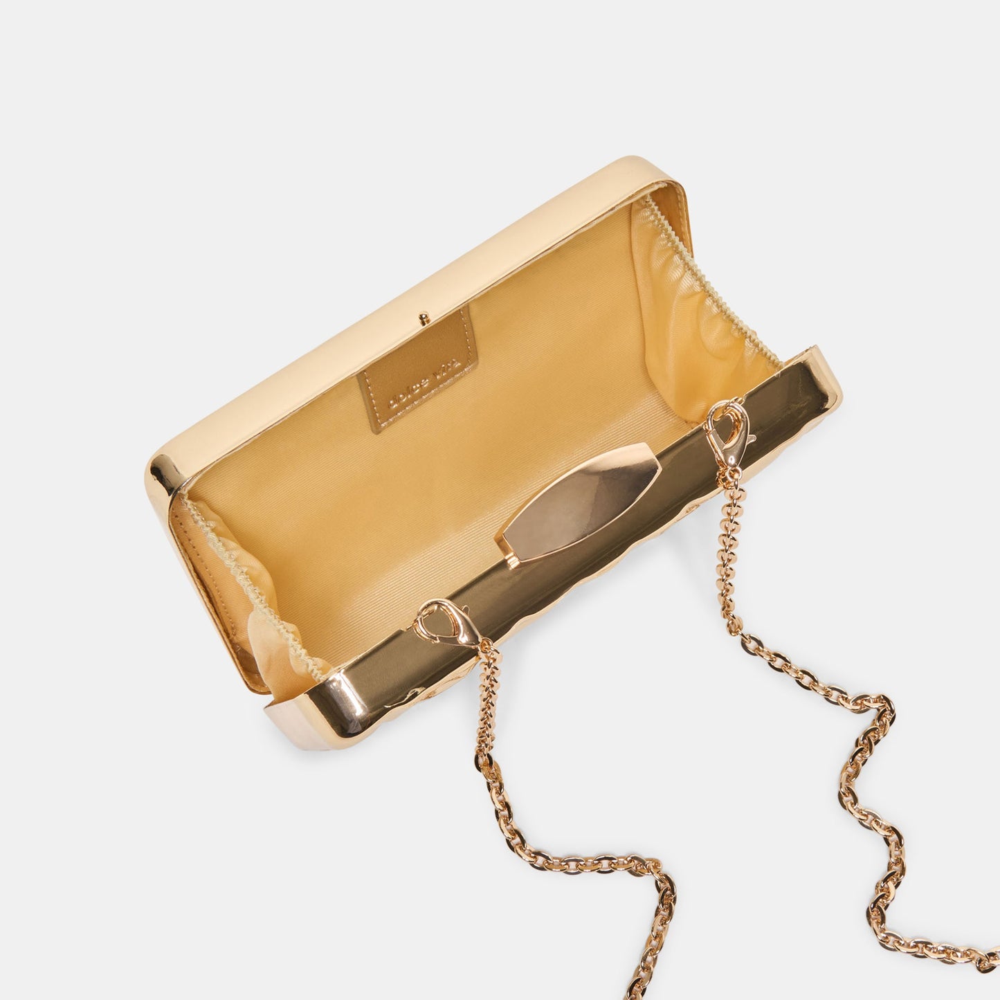 Delia Gold Metal Clutch Dolce Vita Discount