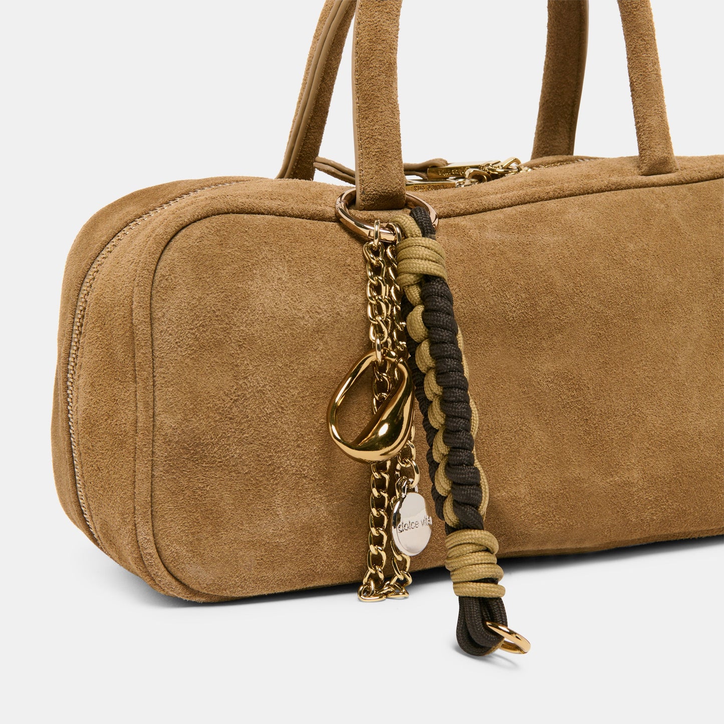 SANTINA HANDBAG TAUPE SUEDE
 – Dolce Vita Dolce Vita Online